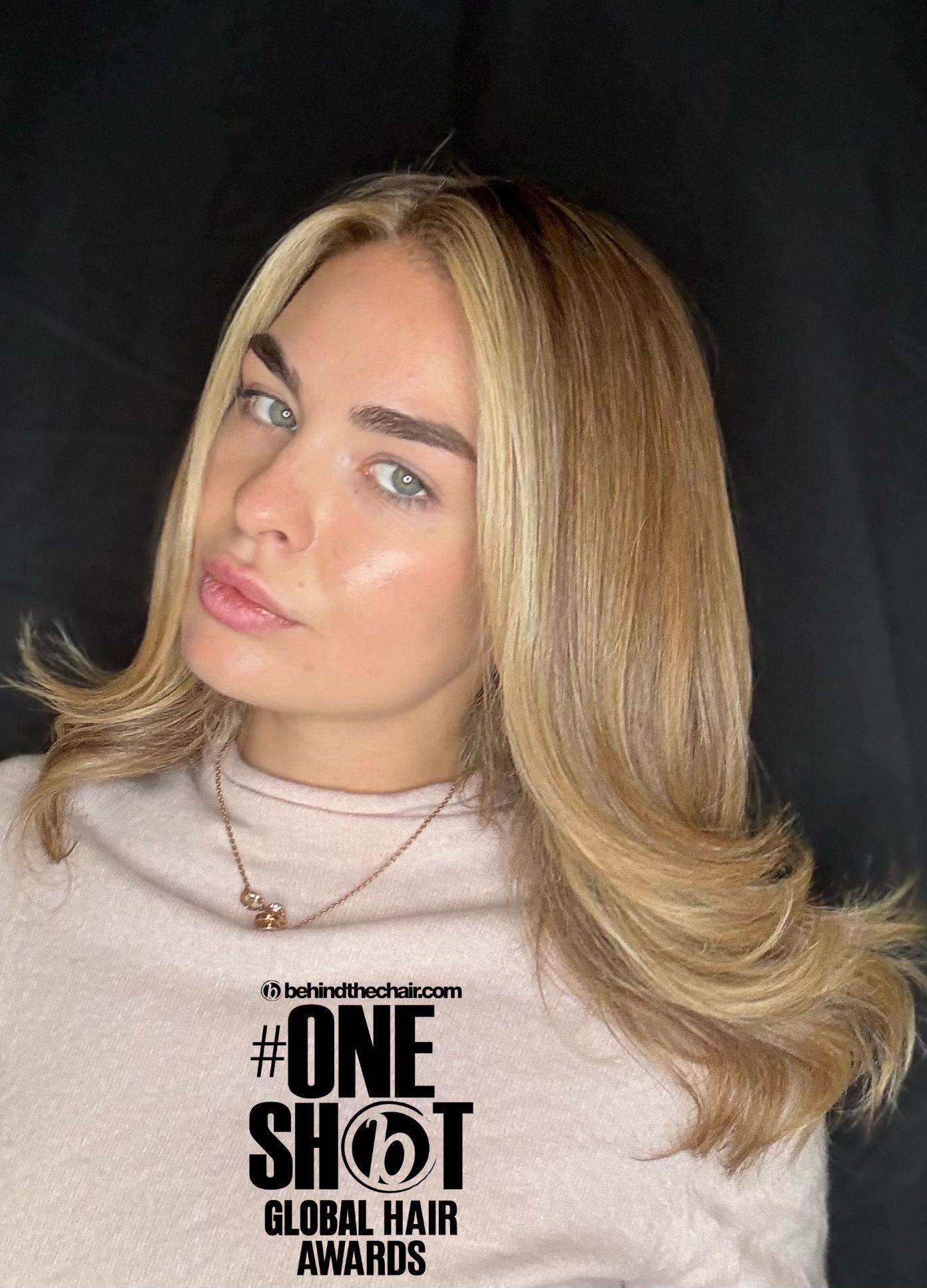 Sviatlana Kananenka — Warm Balayage ONESHOT Hair Awards entry