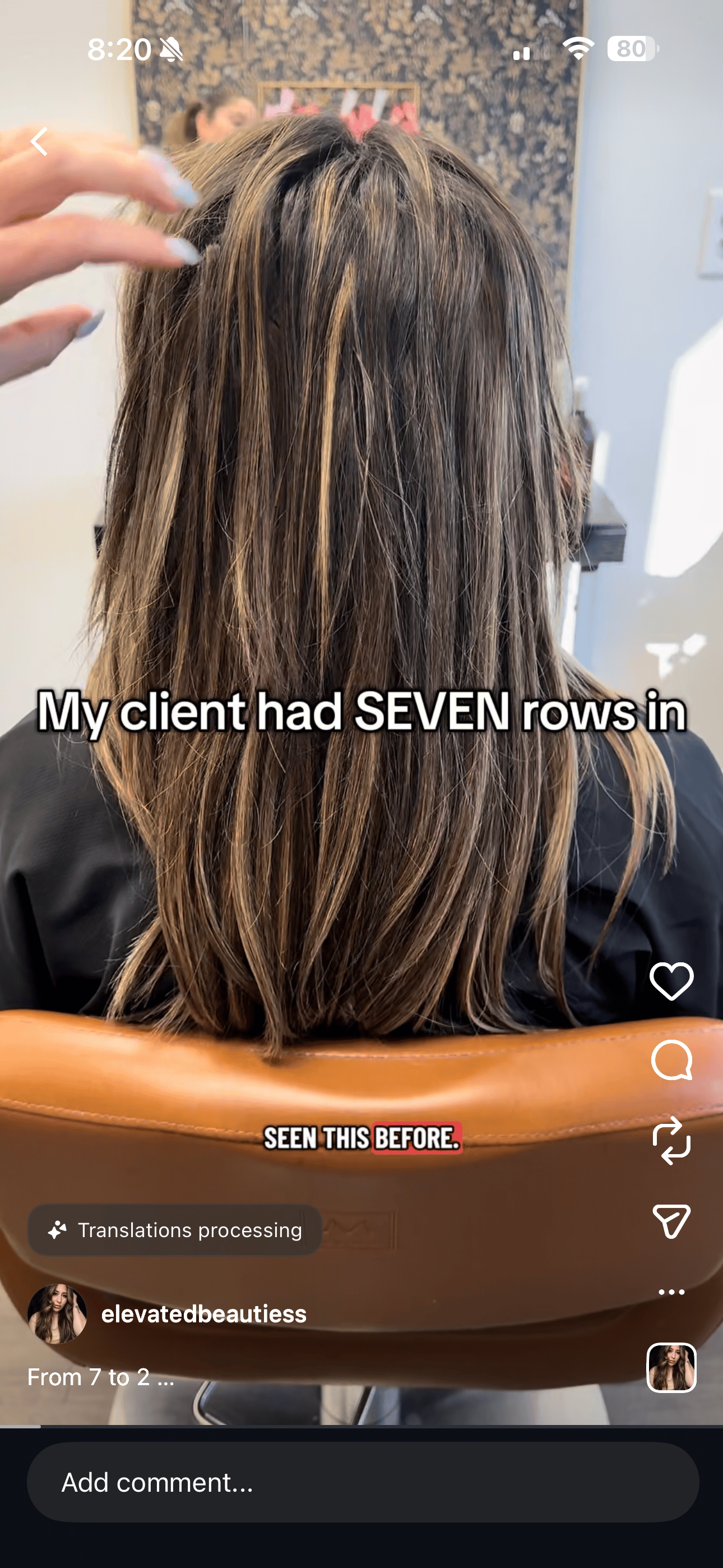 Melody Ringling — Educational Post ONESHOT Hair Awards entry