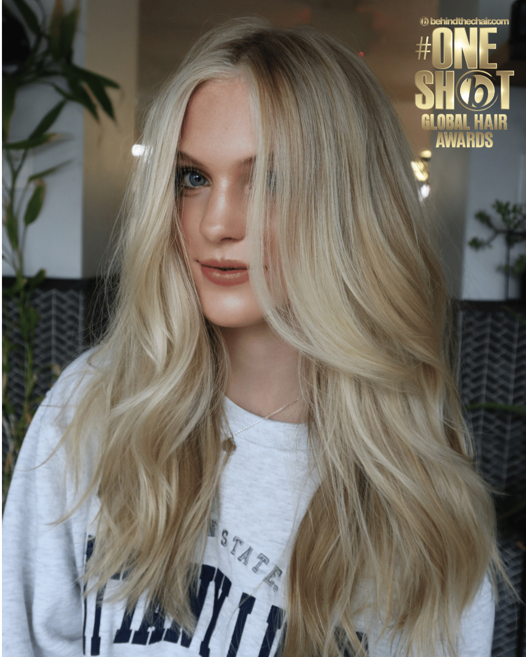 Grace Compton — Blondes ONESHOT Hair Awards entry