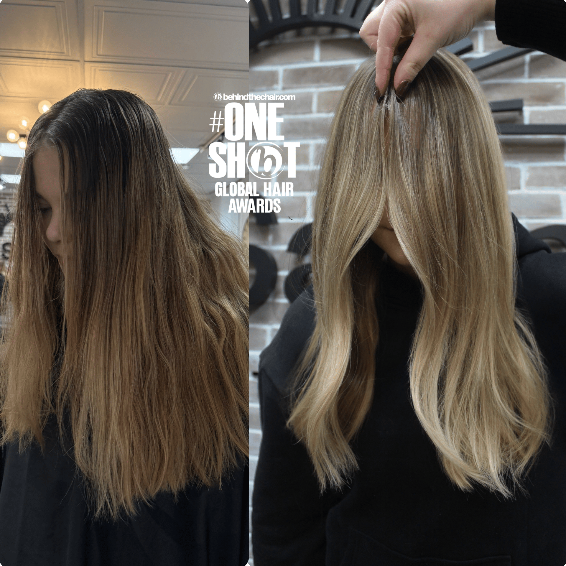 Bella Nero — Color Transformation ONESHOT Hair Awards entry