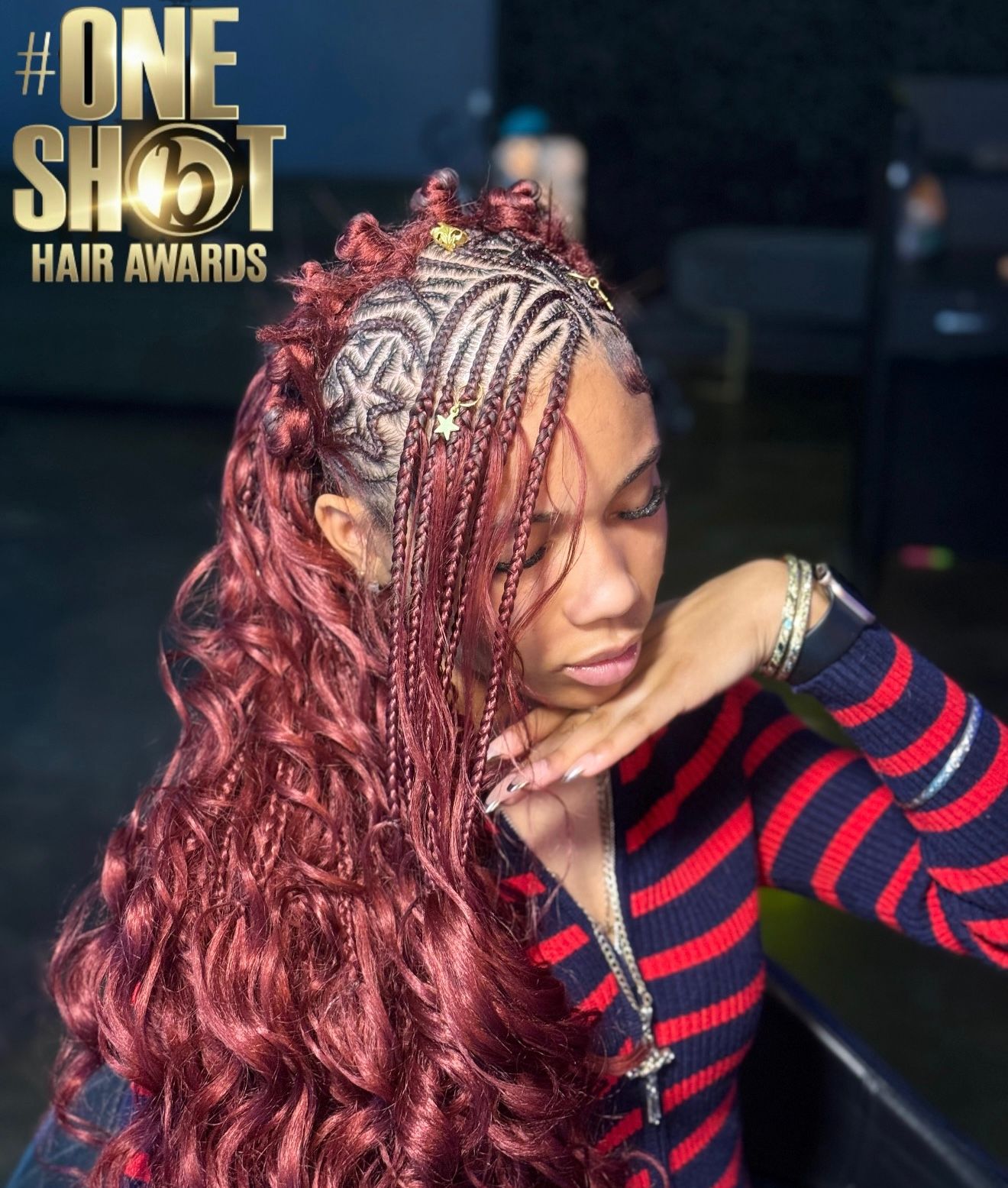 Dejane Gomes — Intricate Braids & Twists ONESHOT Hair Awards entry