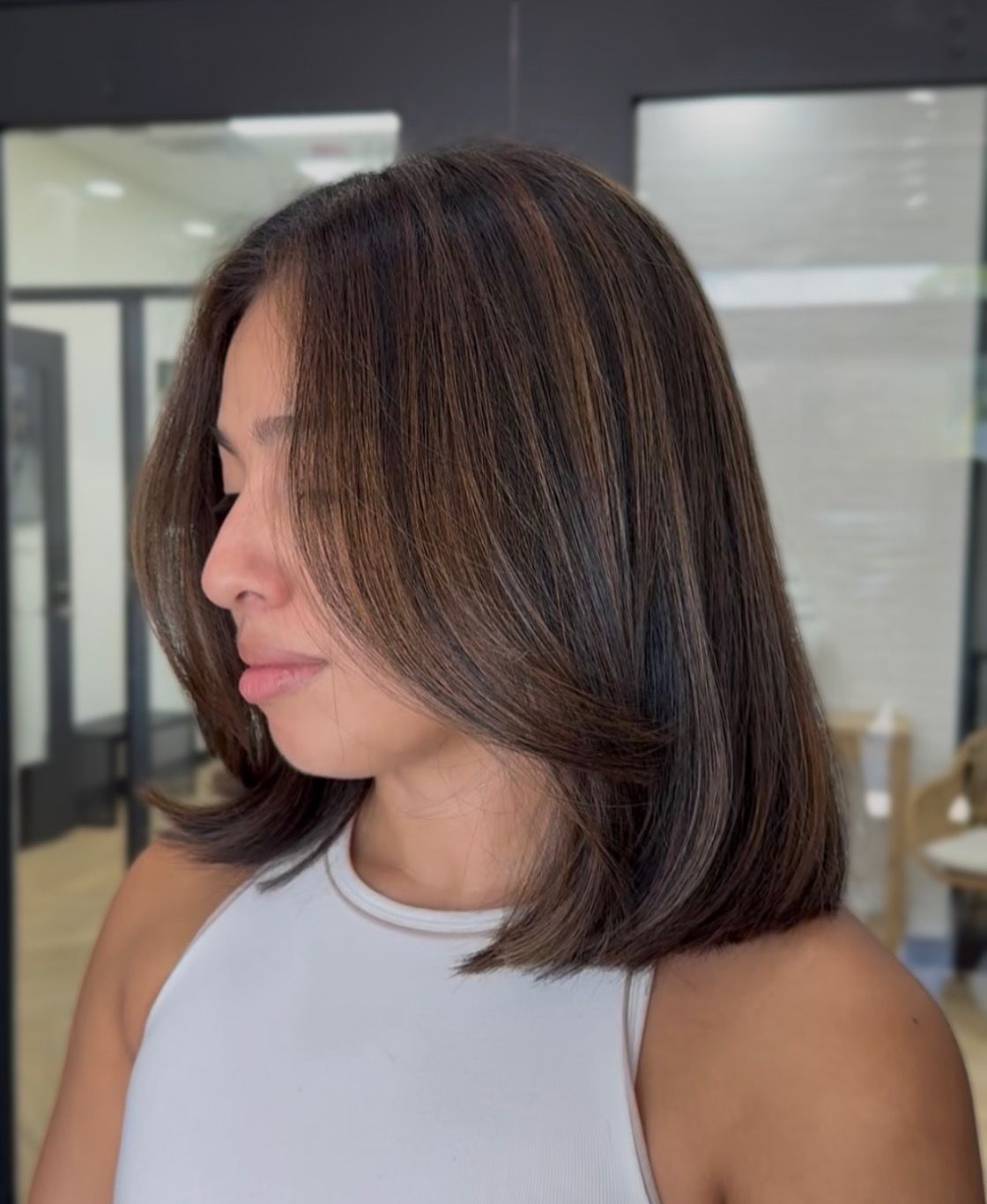 Nyasia Novak — Bob/Lob ONESHOT Hair Awards entry