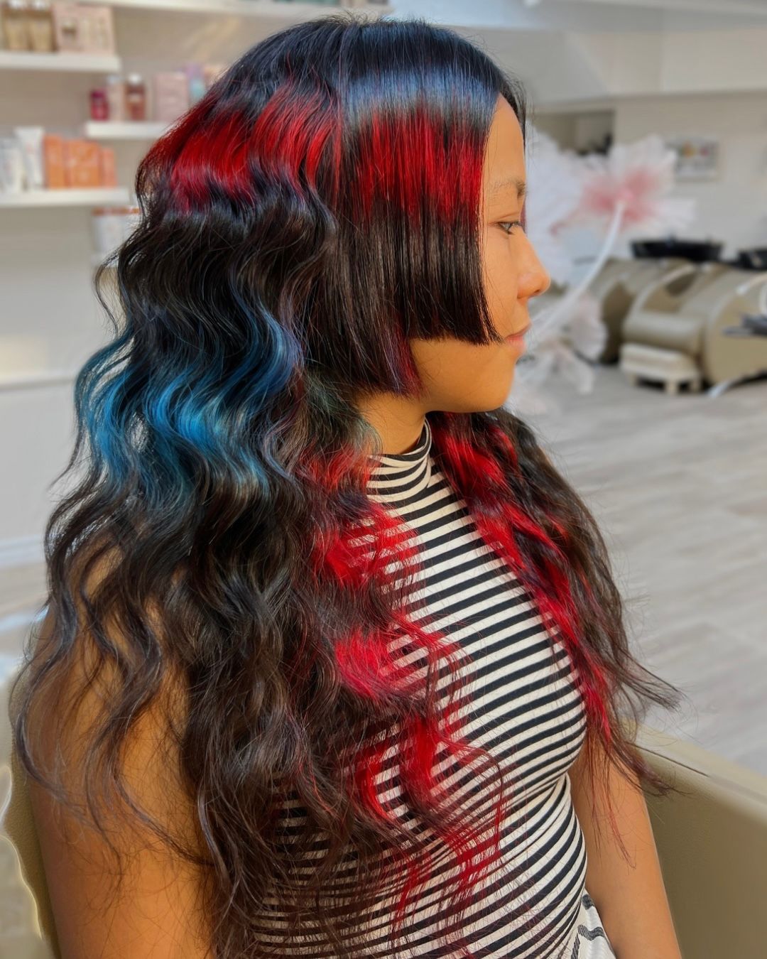Tanja Banduwong — Color Blocking ONESHOT Hair Awards entry
