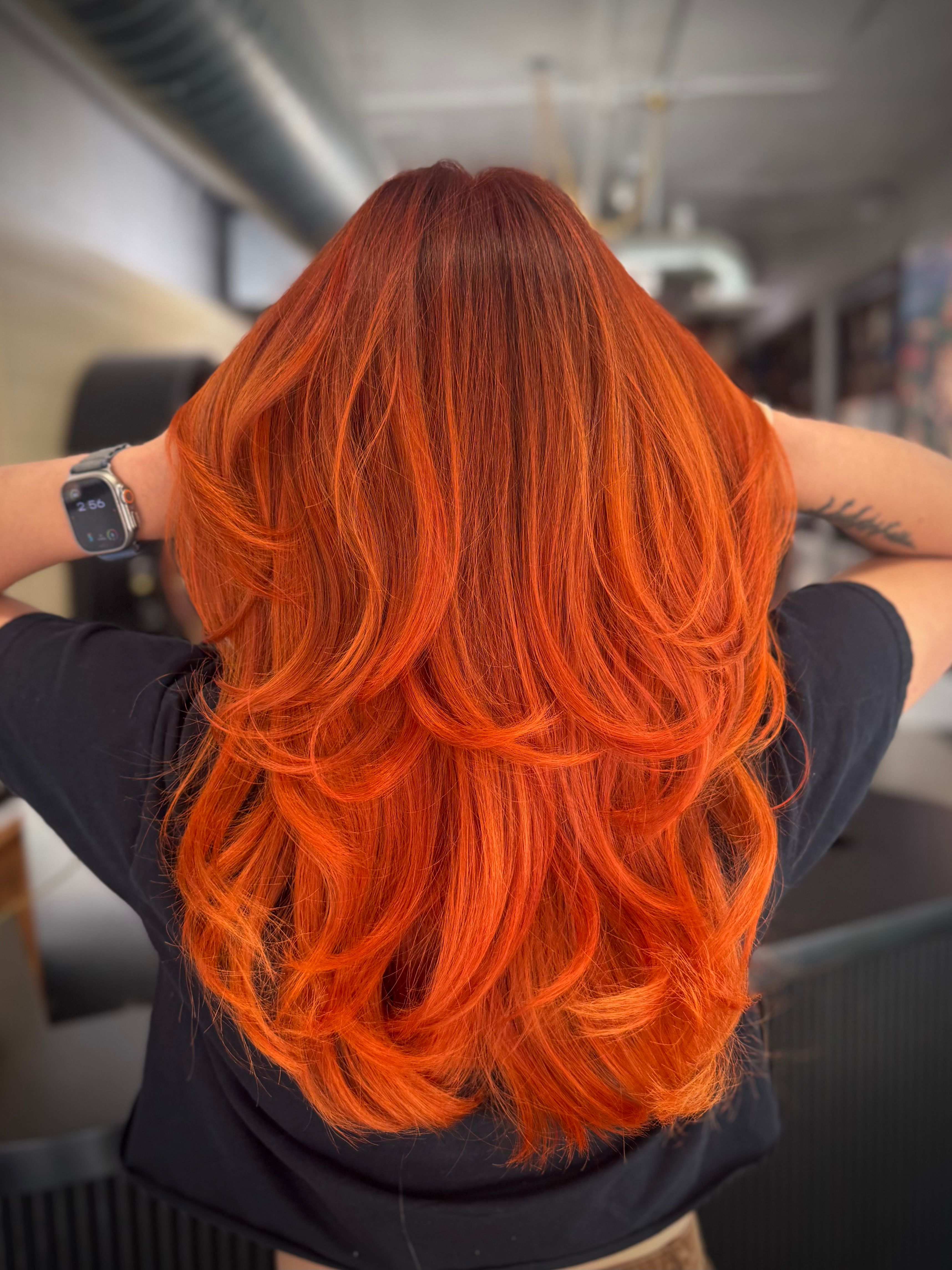 Evelyn Clubb — Reds ONESHOT Hair Awards entry