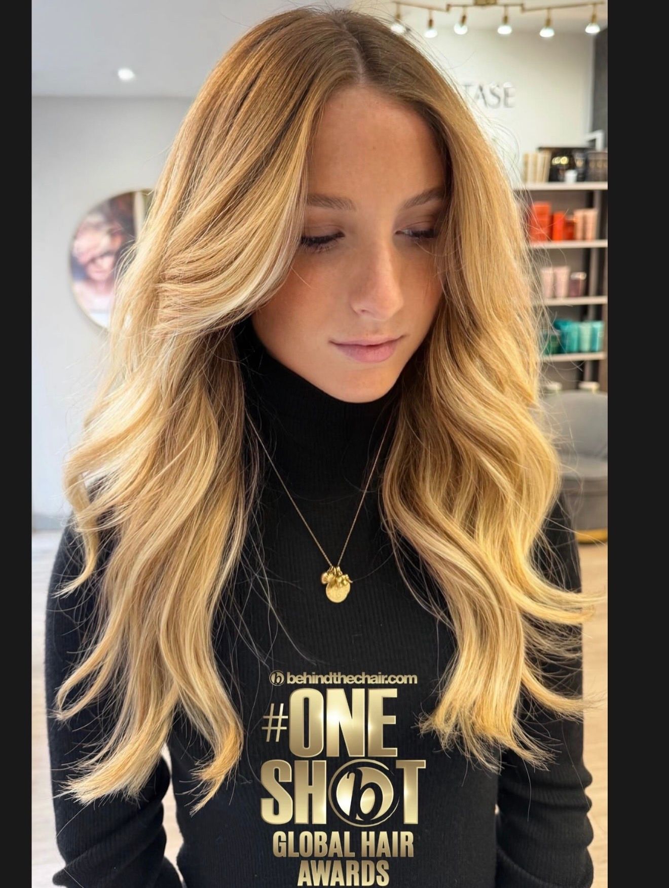 Elona Goxhaj — Warm Balayage ONESHOT Hair Awards entry