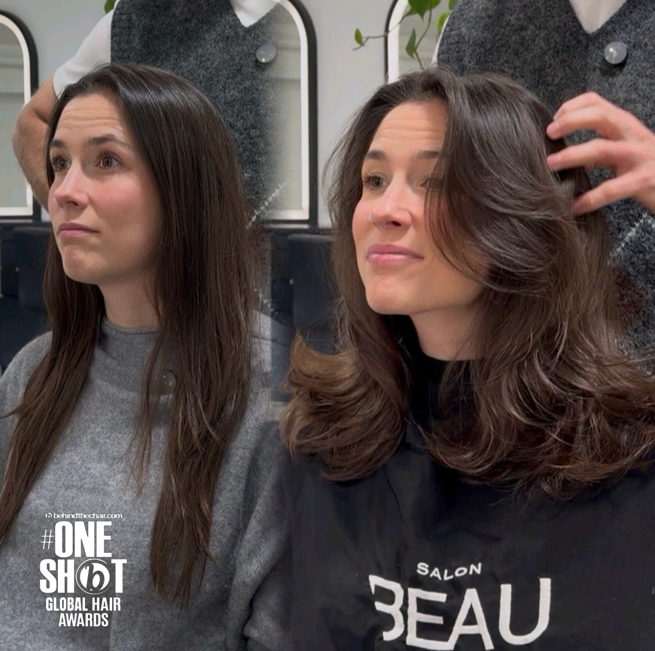 Sean Michael — Cut Transformation ONESHOT Hair Awards entry
