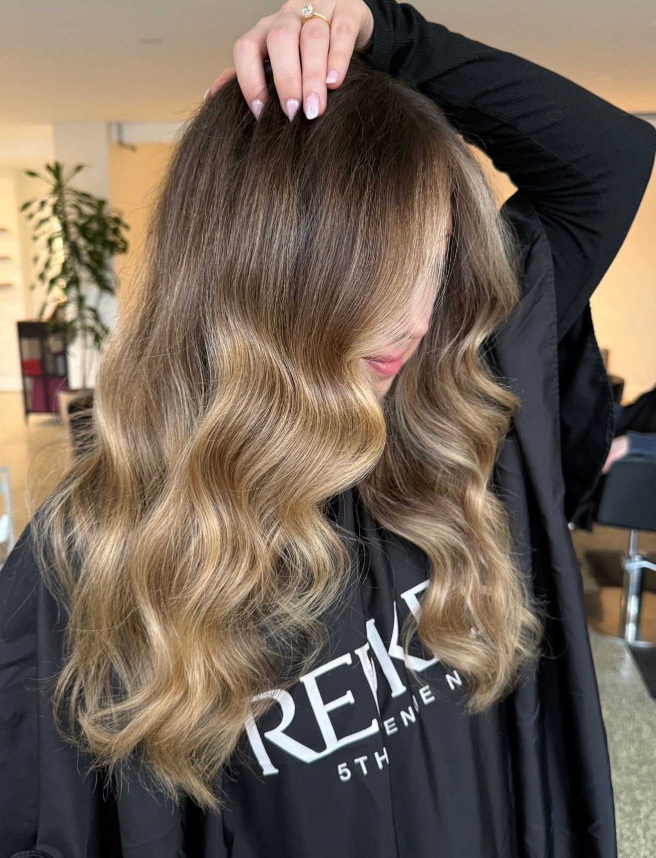 Kaela McDole — Warm Balayage ONESHOT Hair Awards entry