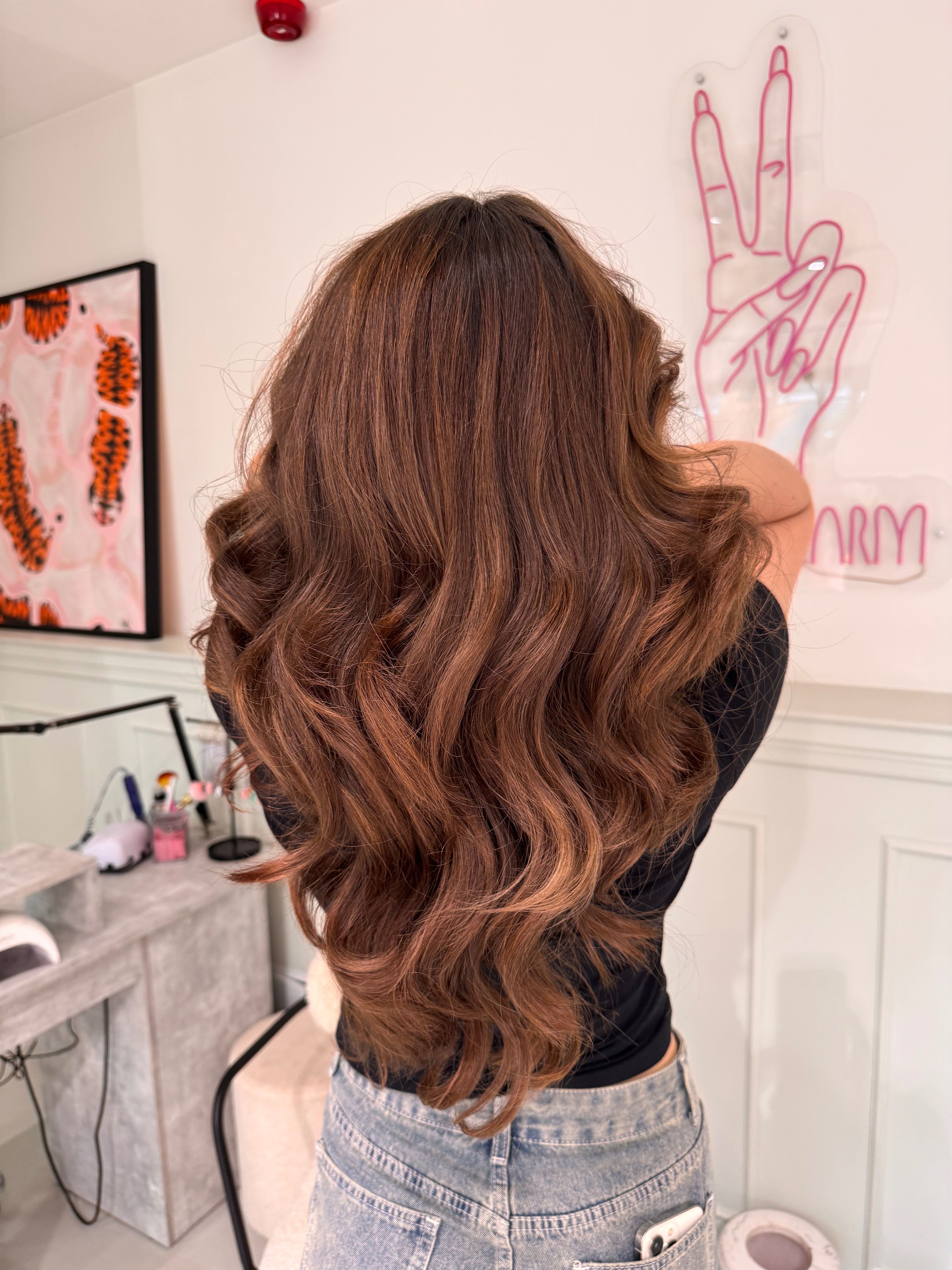 Liuda Šluinskytė — Warm Balayage ONESHOT Hair Awards entry