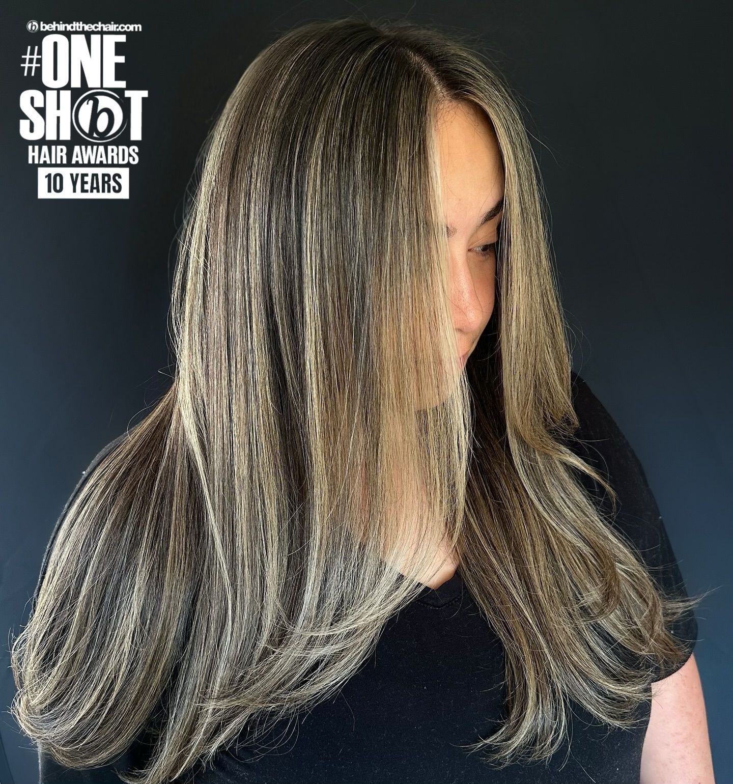 Melissa Perrault — Cool Balayage ONESHOT Hair Awards entry