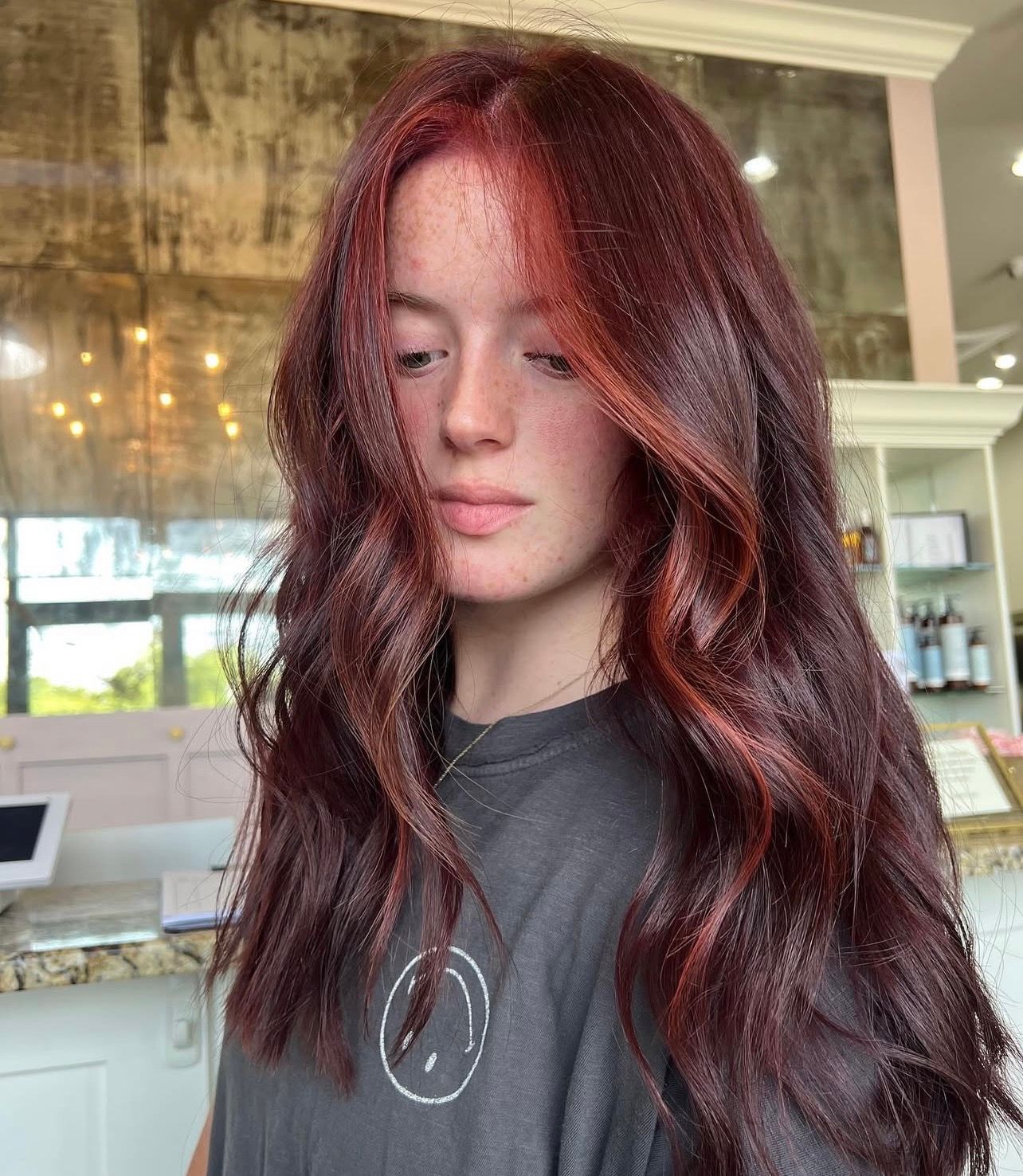 Heather Tripp — Reds ONESHOT Hair Awards entry