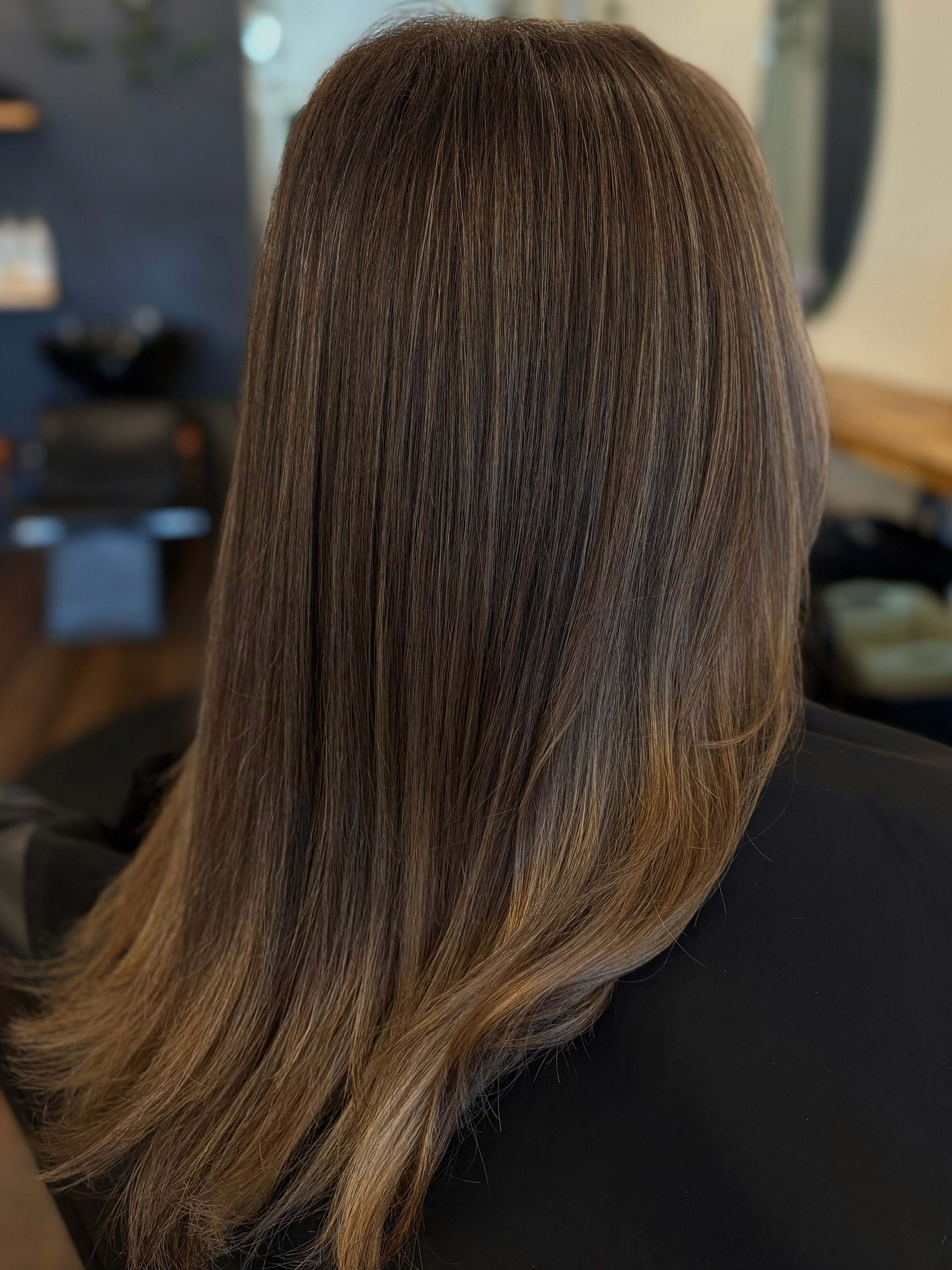 Taber Metz — Warm Balayage ONESHOT Hair Awards entry