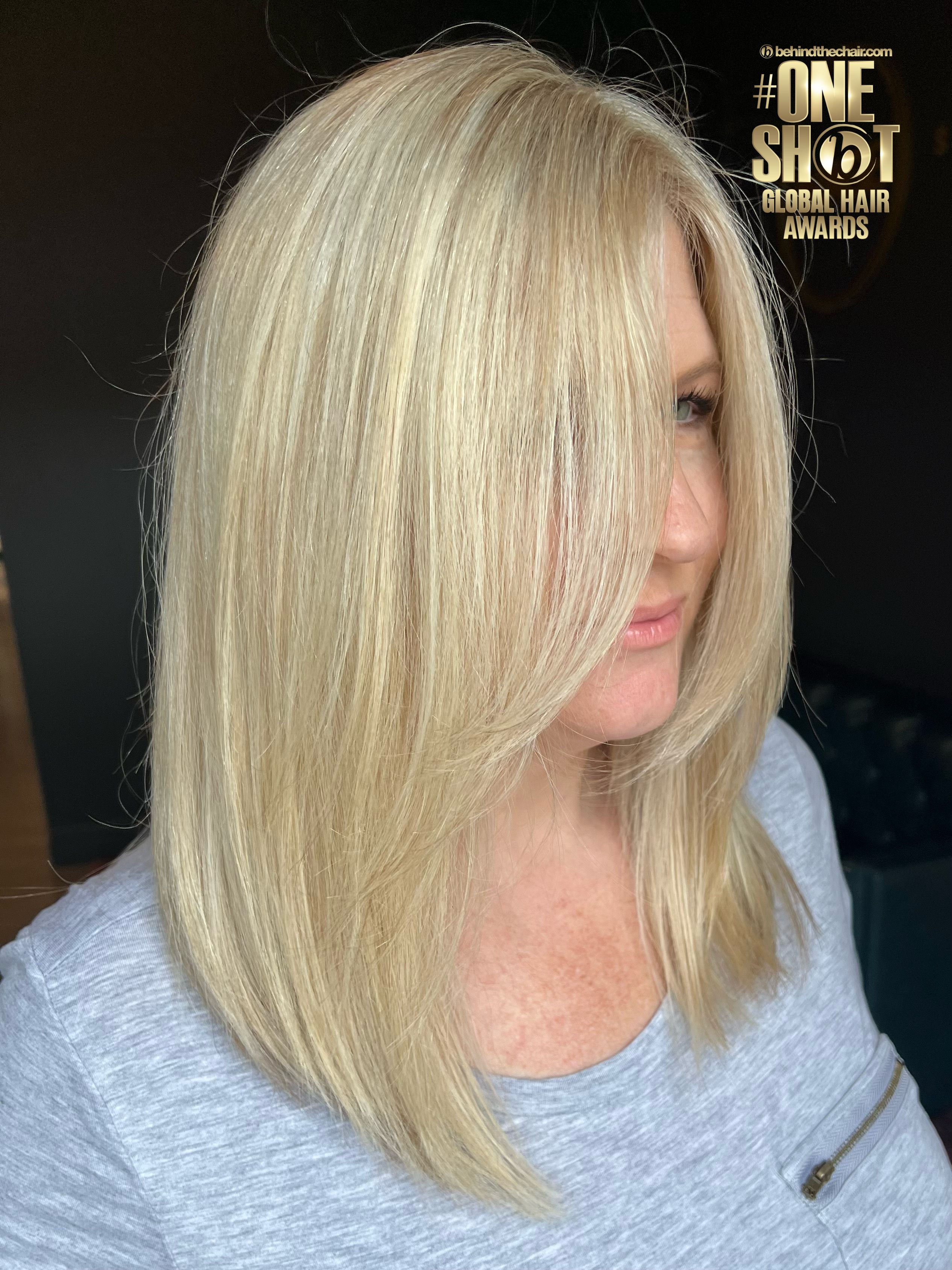 Tanya McAfee South — Blondes ONESHOT Hair Awards entry