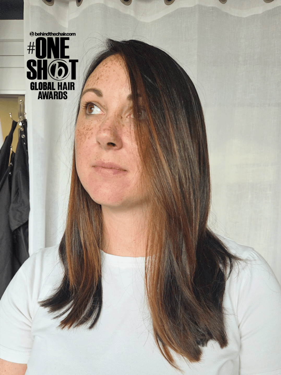 Michelle Arms — Warm Balayage ONESHOT Hair Awards entry