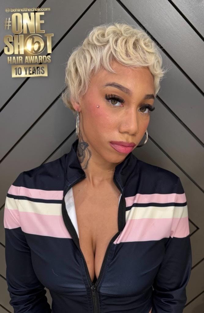 Genia Church — Platinum ONESHOT Hair Awards entry