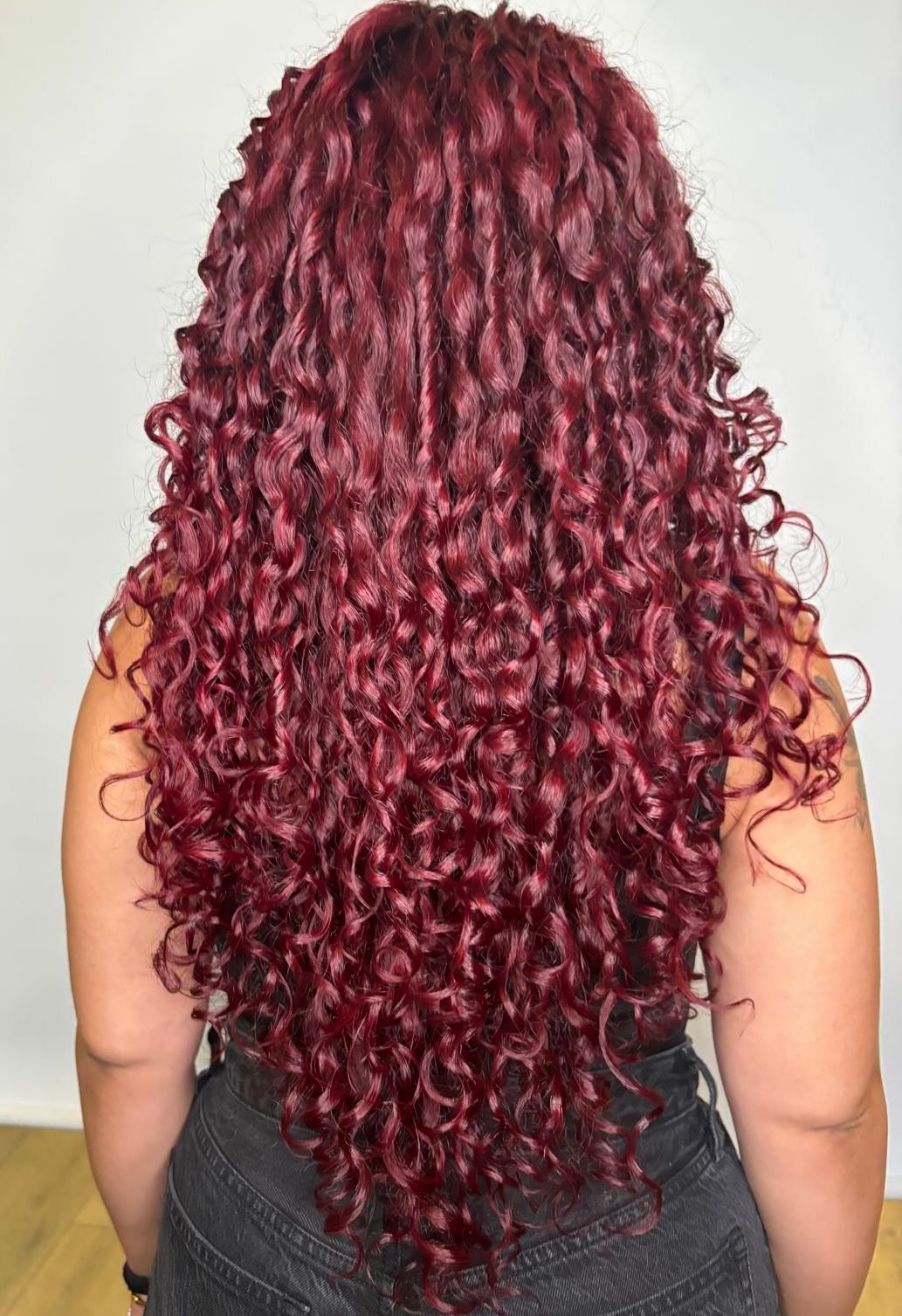 Maryam Qaid — Reds ONESHOT Hair Awards entry