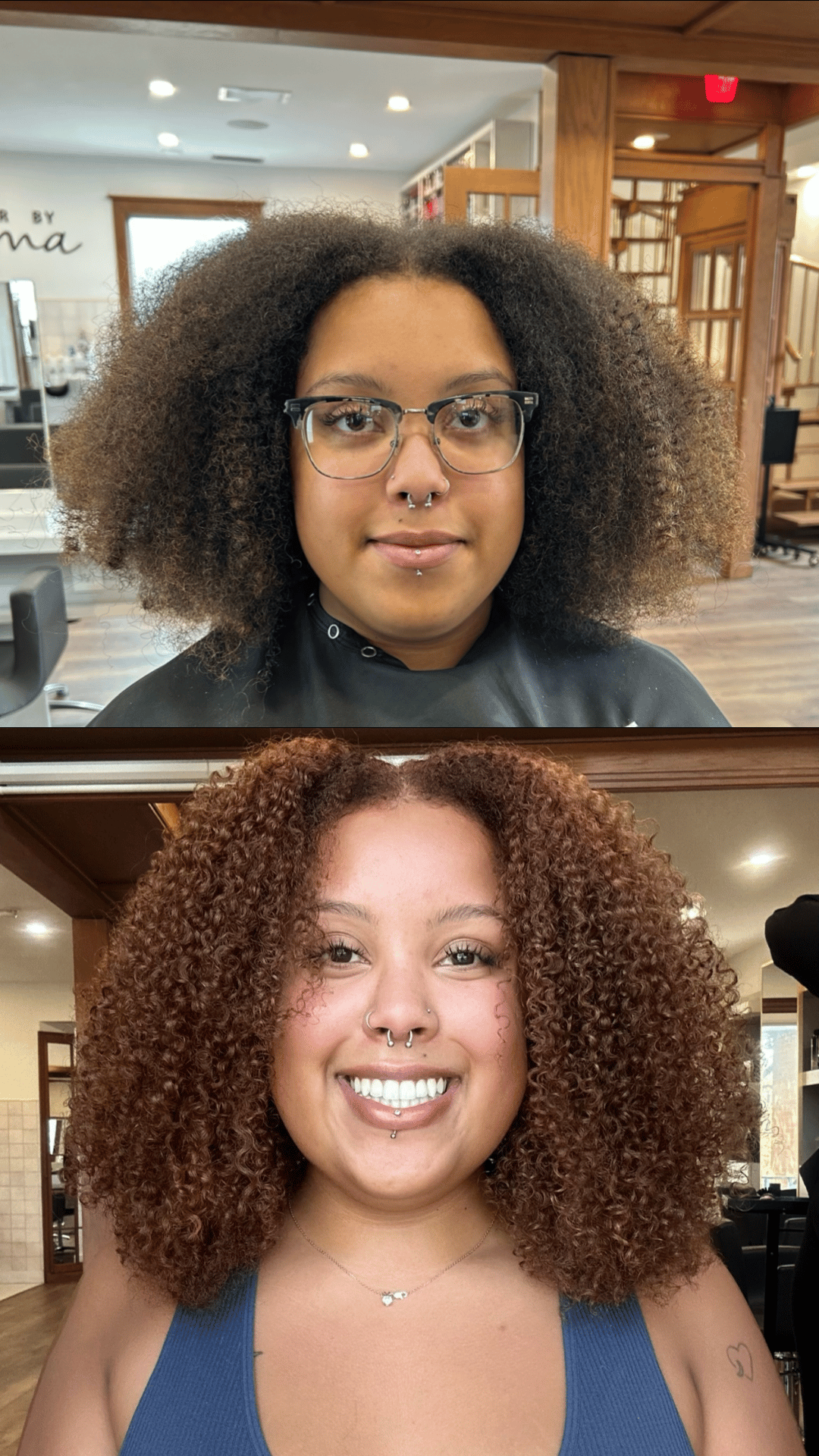 Katherine Afram — Cut Transformation ONESHOT Hair Awards entry
