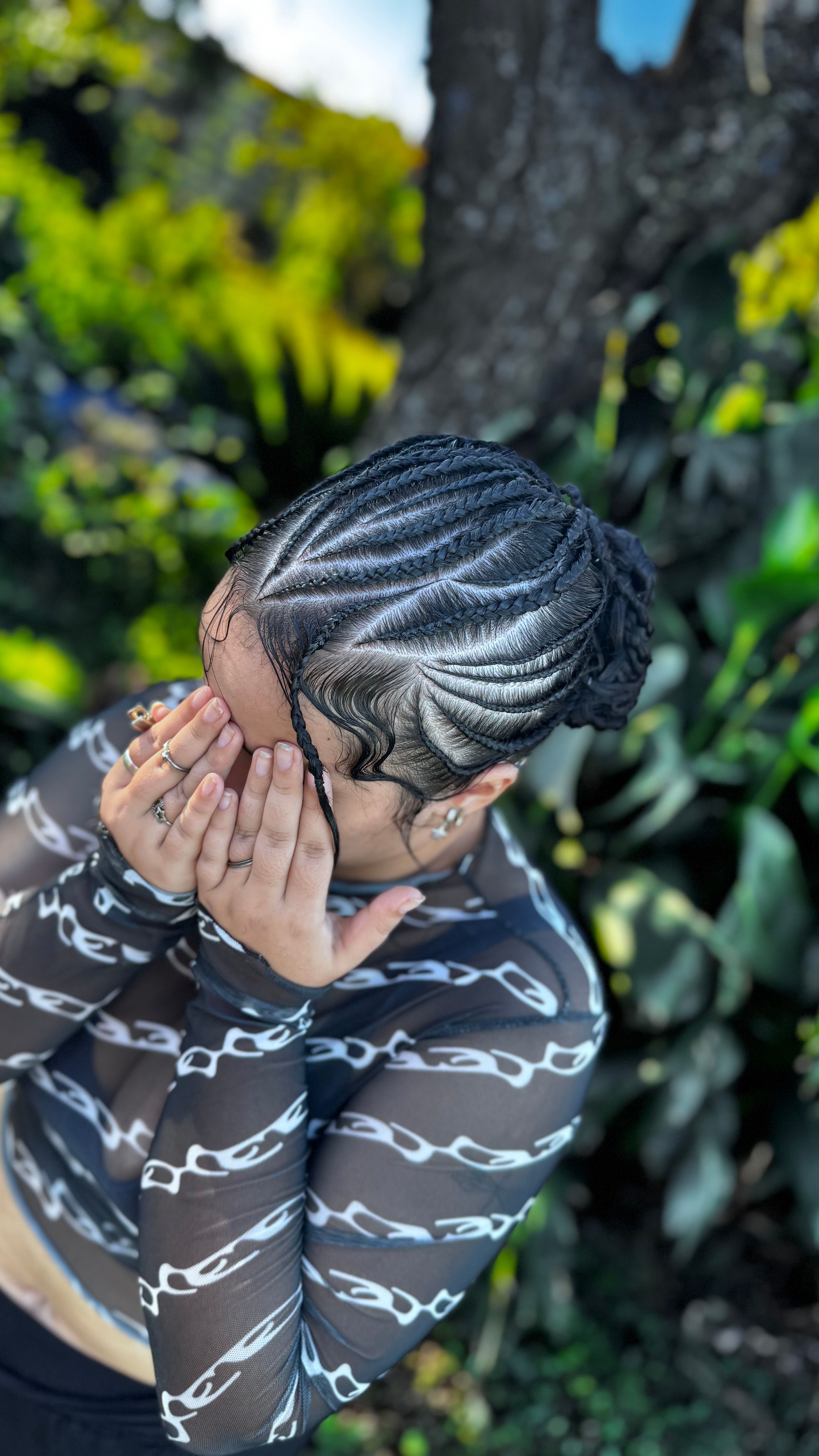 Victoria Santos — Intricate Braids & Twists ONESHOT Hair Awards entry