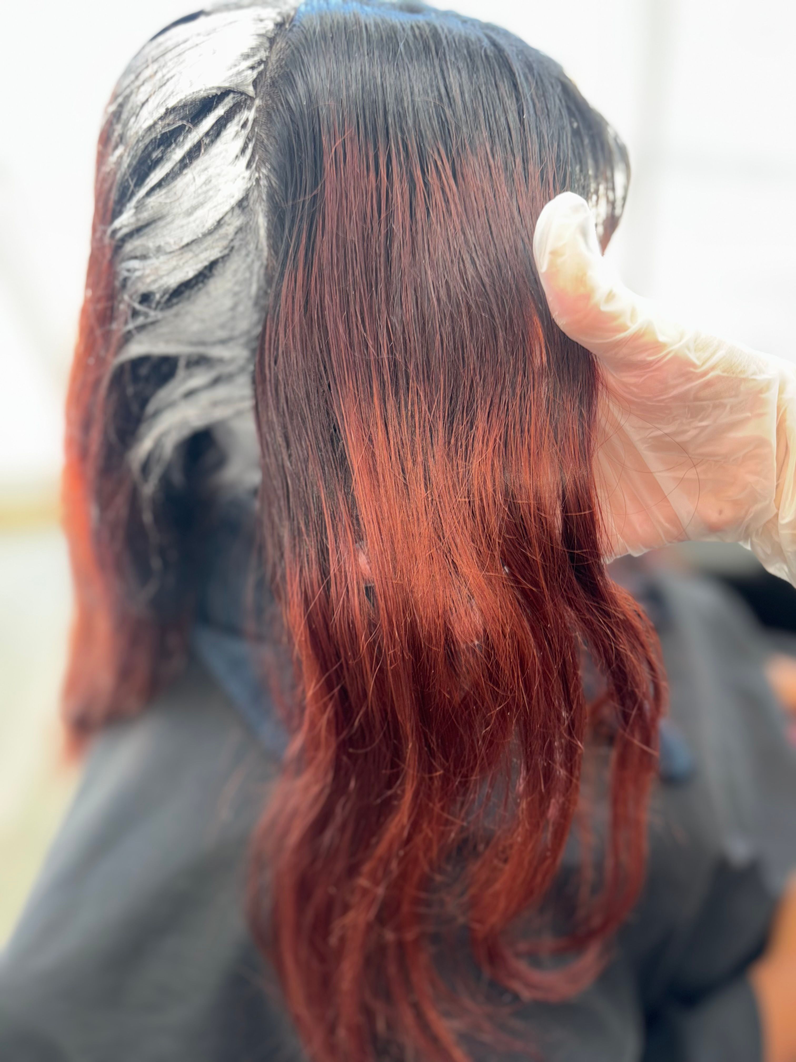 Briana Burgos — Reds ONESHOT Hair Awards entry
