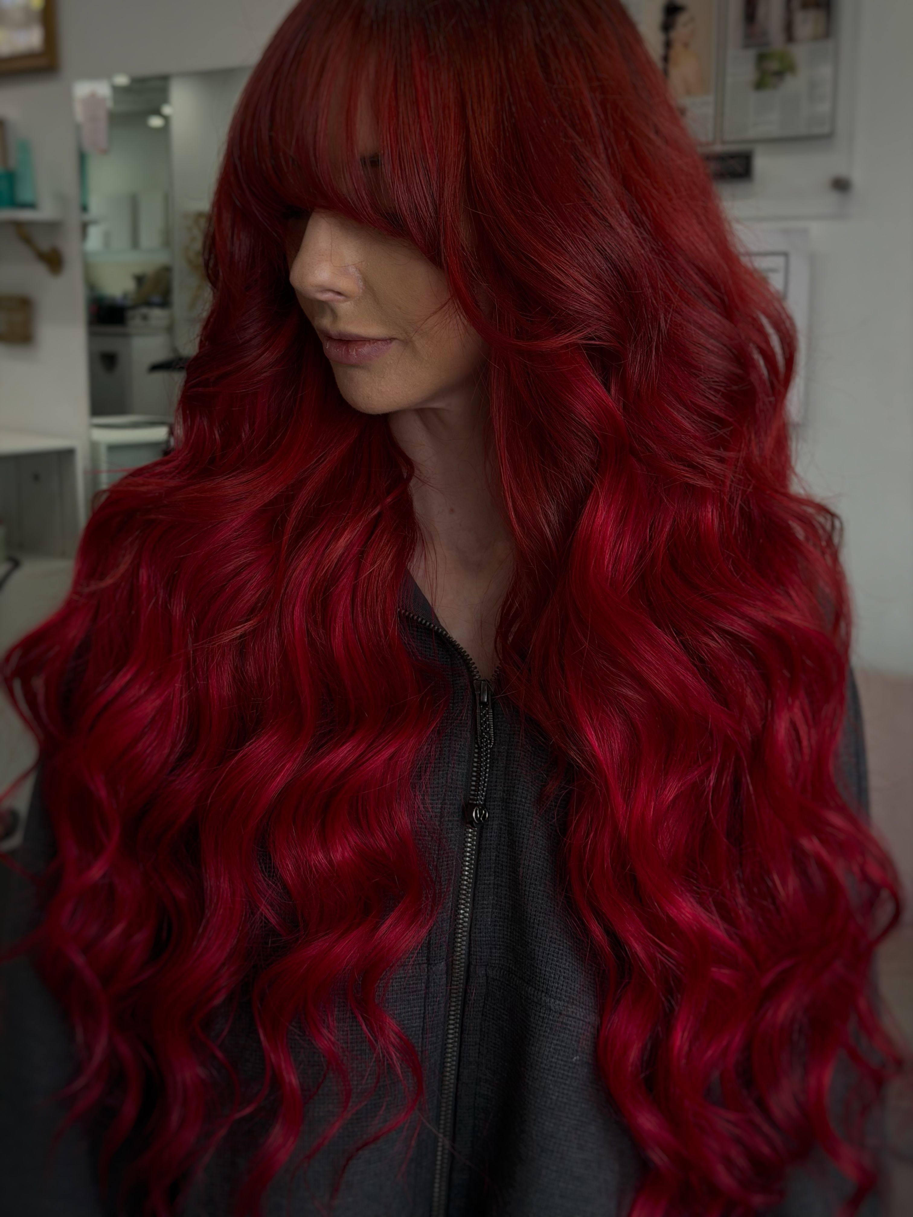 Brittany Scholz — Reds ONESHOT Hair Awards entry