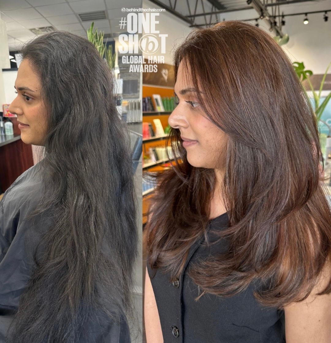Bre Mccoy — Cut Transformation ONESHOT Hair Awards entry