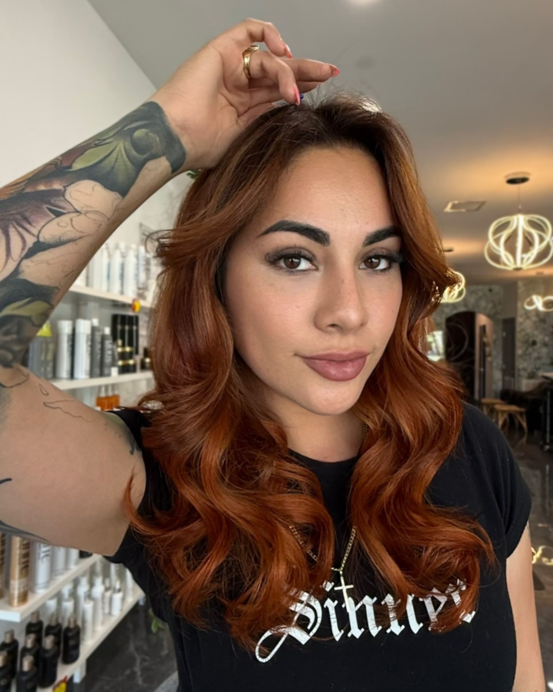 Kim Litavec — Reds ONESHOT Hair Awards entry