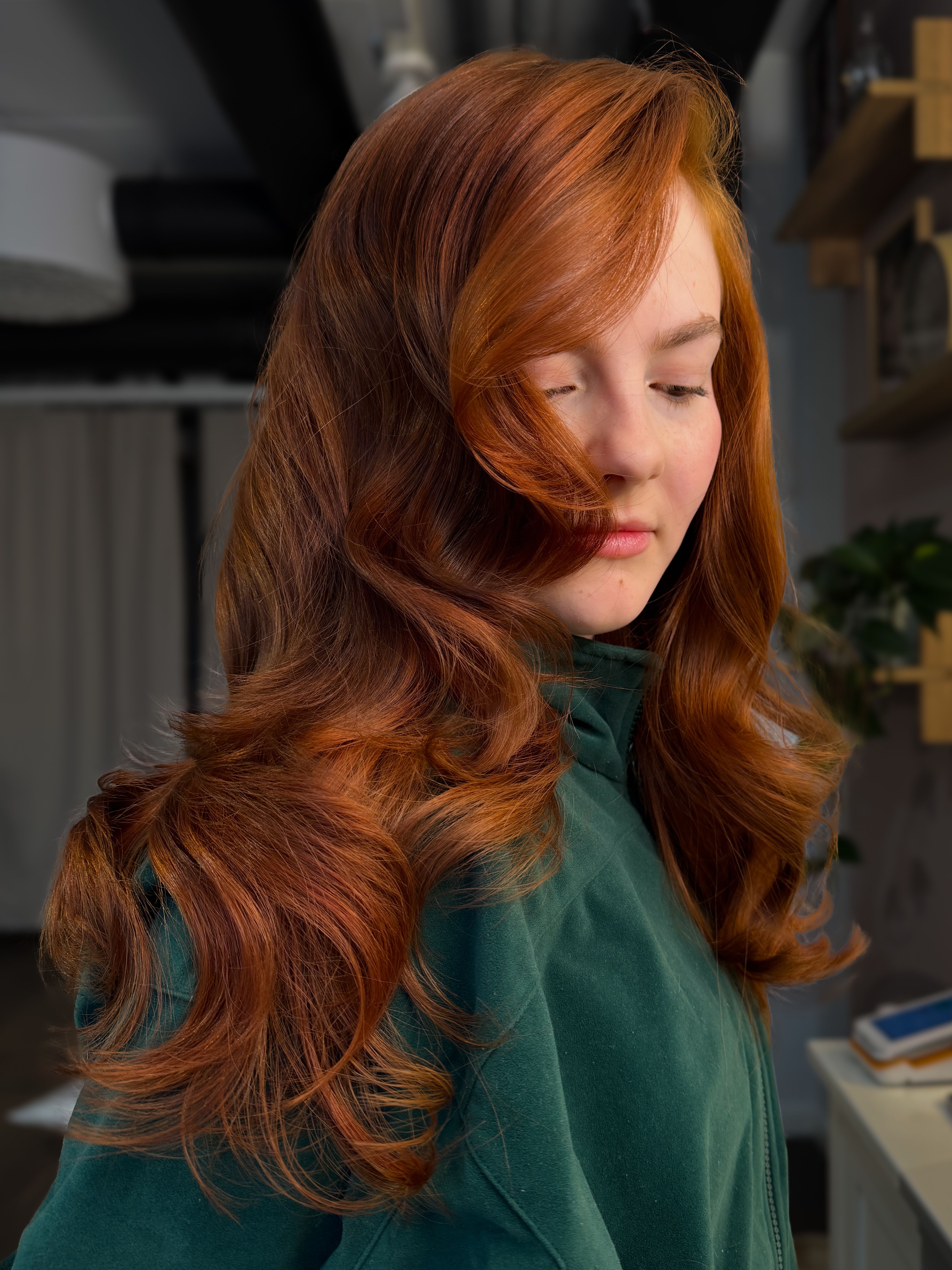Tanja Volkov — Reds ONESHOT Hair Awards entry