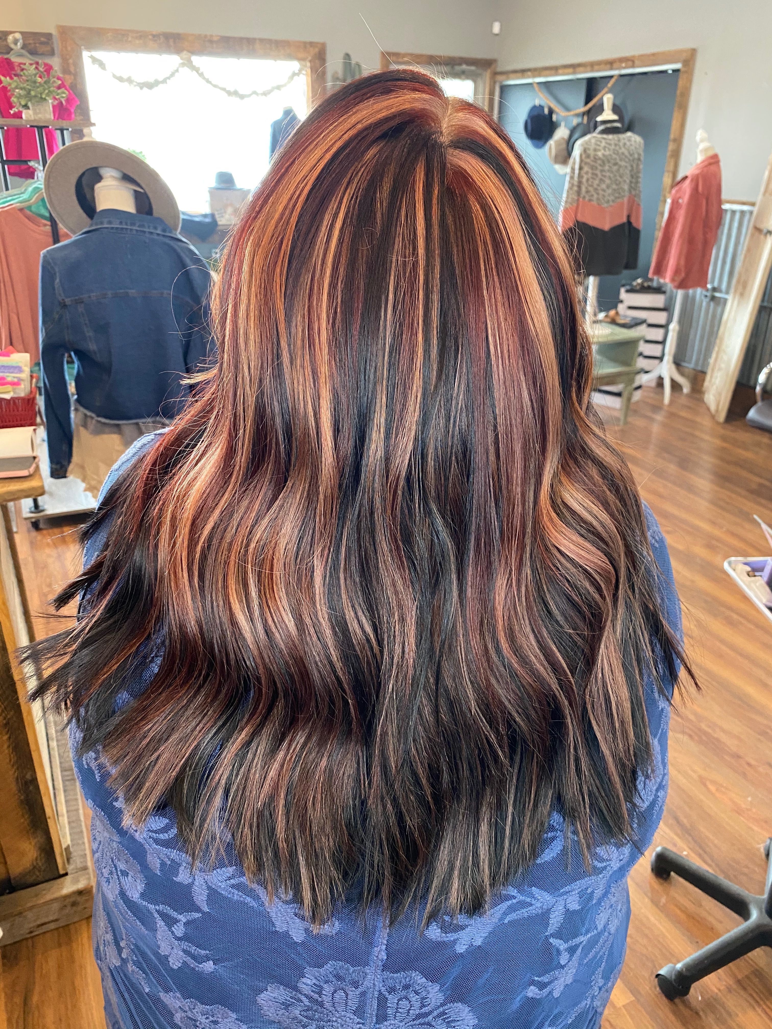 Tiffani Evans — Color Blocking ONESHOT Hair Awards entry