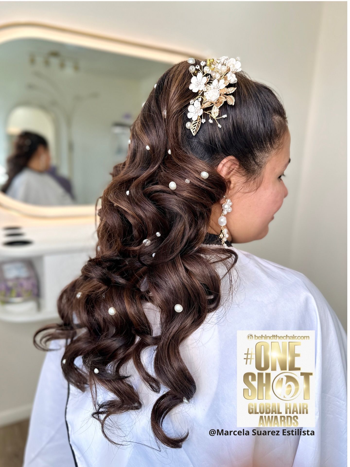 Marcela Suarez — Special Event Styling ONESHOT Hair Awards entry