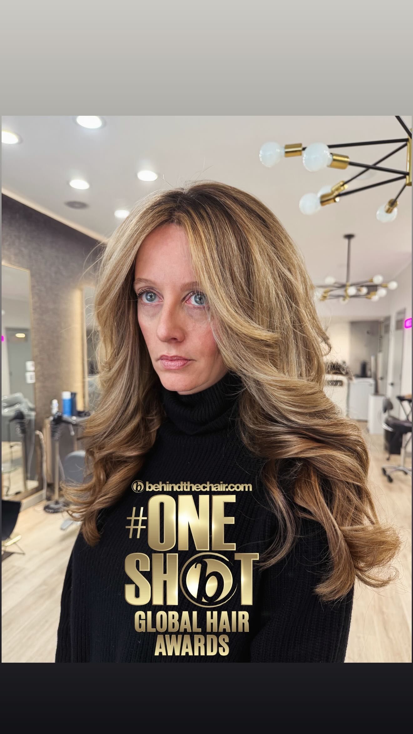 Elona Goxhaj — Warm Balayage ONESHOT Hair Awards entry