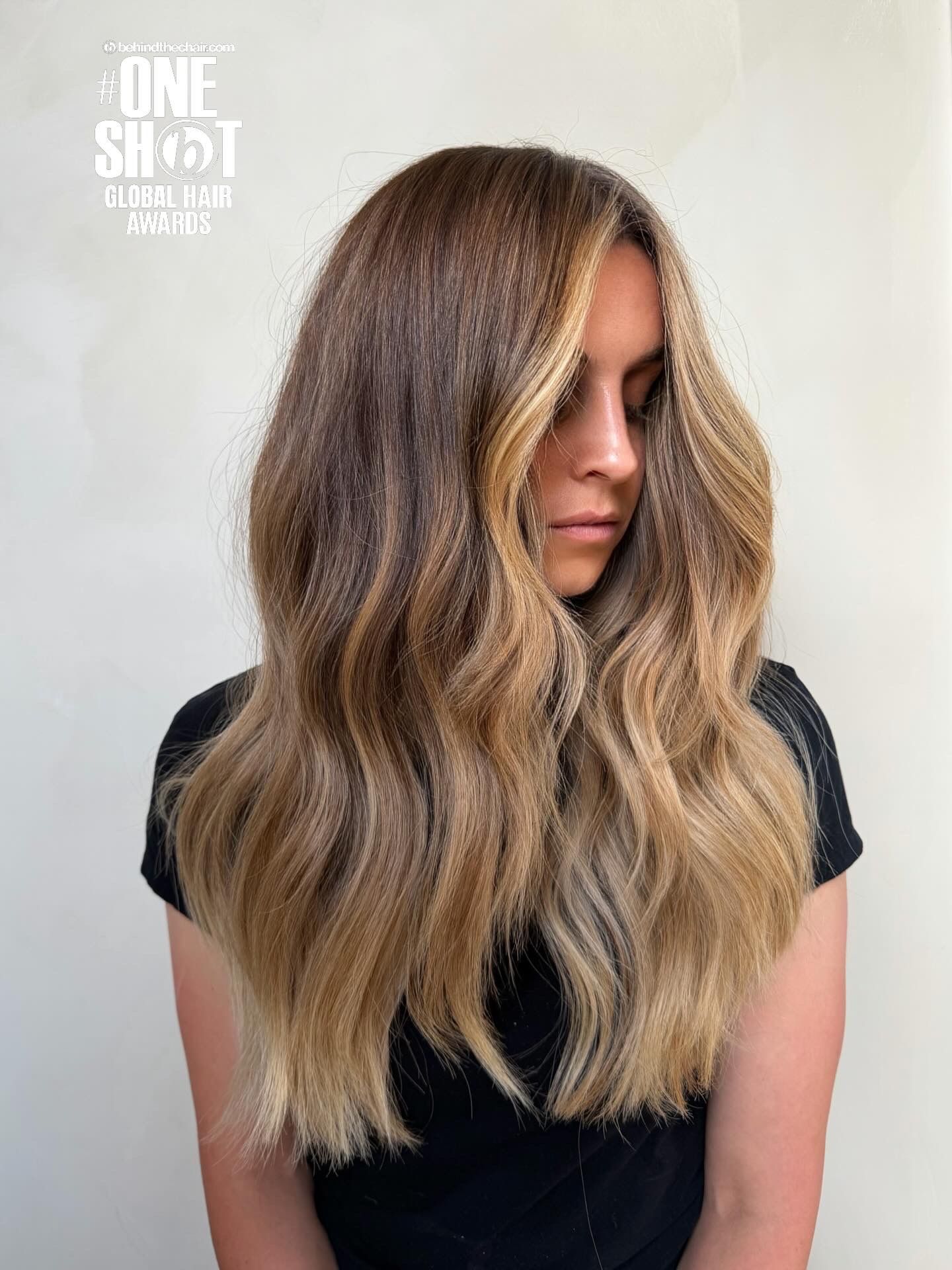 Rebecca Cunha — Warm Balayage ONESHOT Hair Awards entry