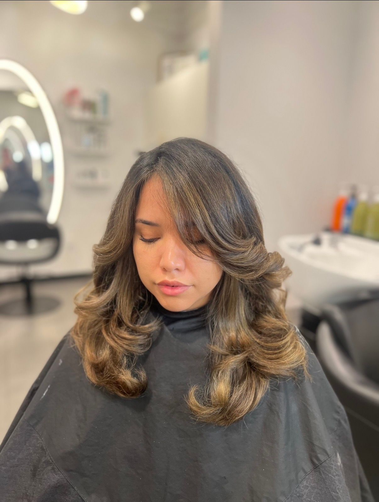 Brooke VanBrunt — Warm Balayage ONESHOT Hair Awards entry