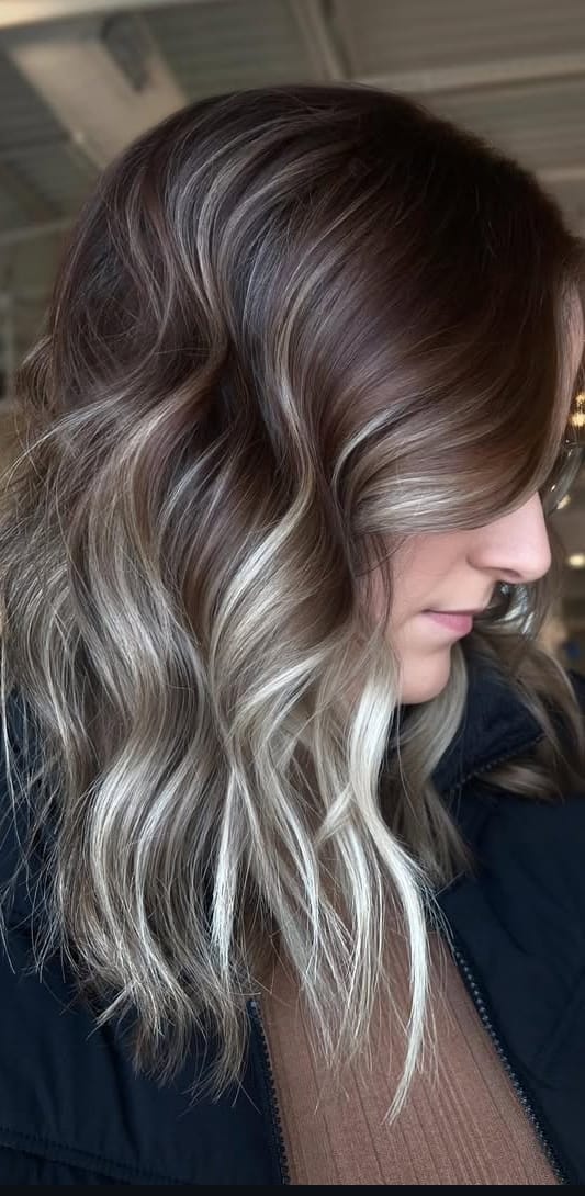 Chelsae Jenner — Warm Balayage ONESHOT Hair Awards entry