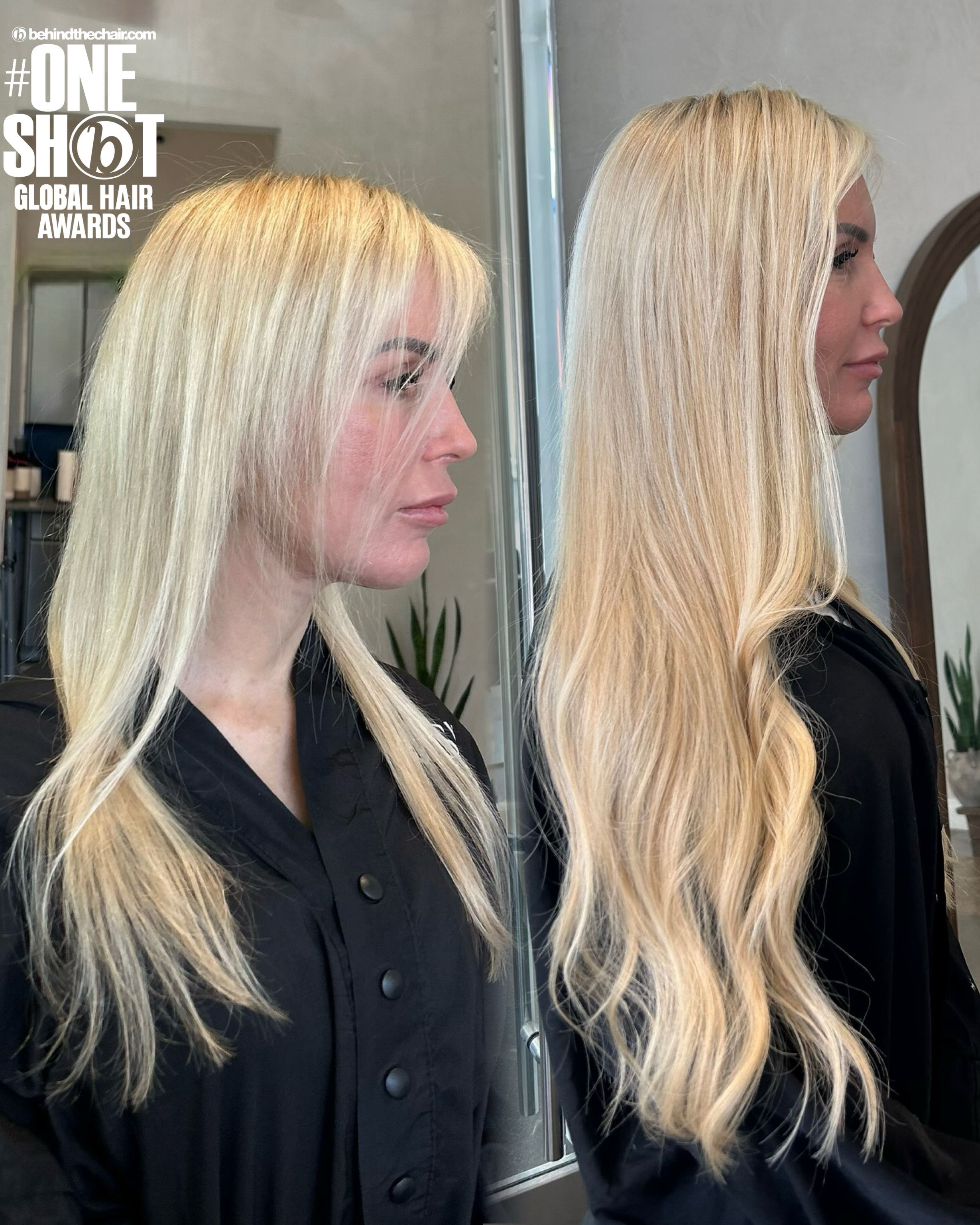 Asia Bebber — Hair Extensions ONESHOT Hair Awards entry
