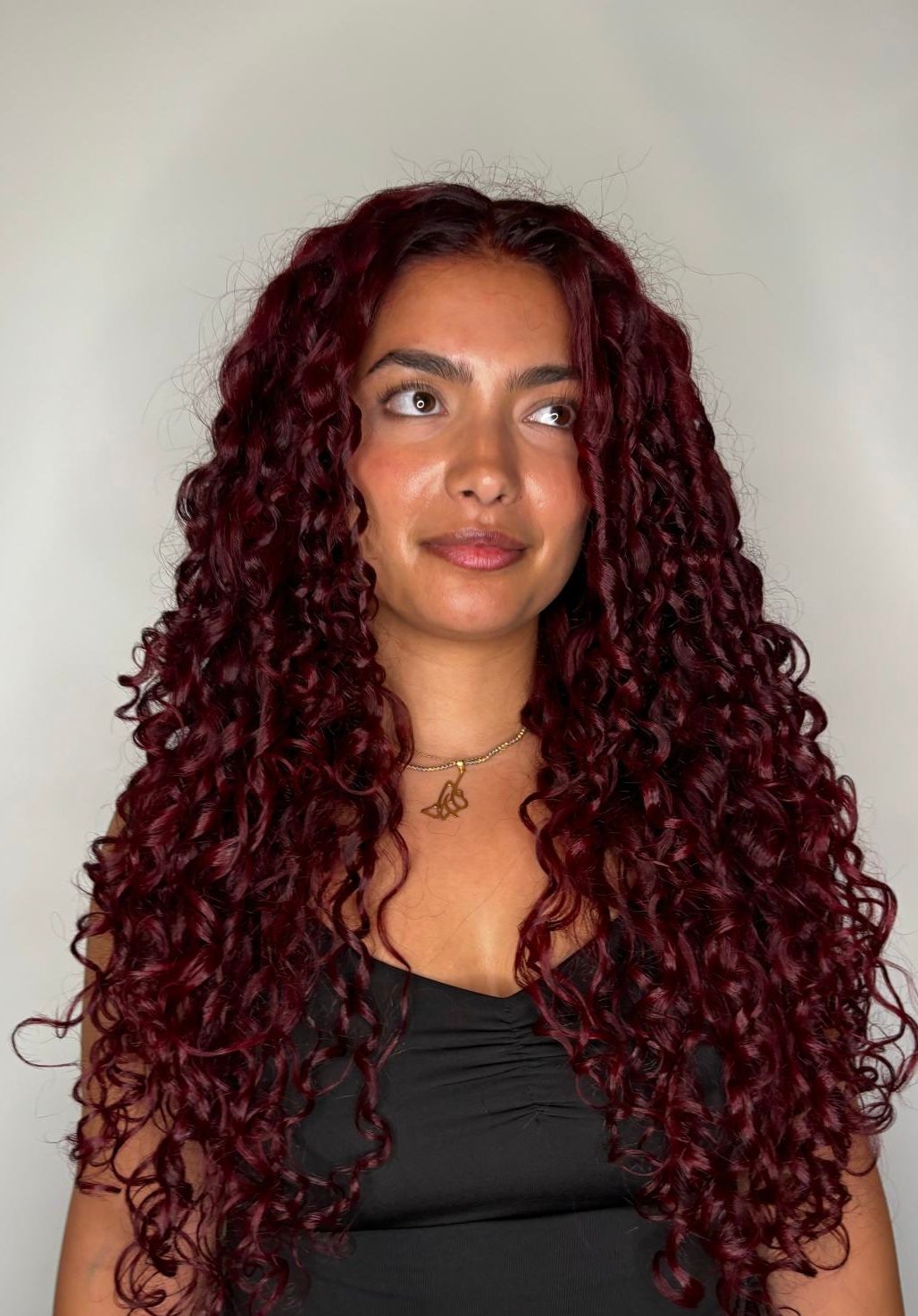 Maryam Qaid — Reds ONESHOT Hair Awards entry