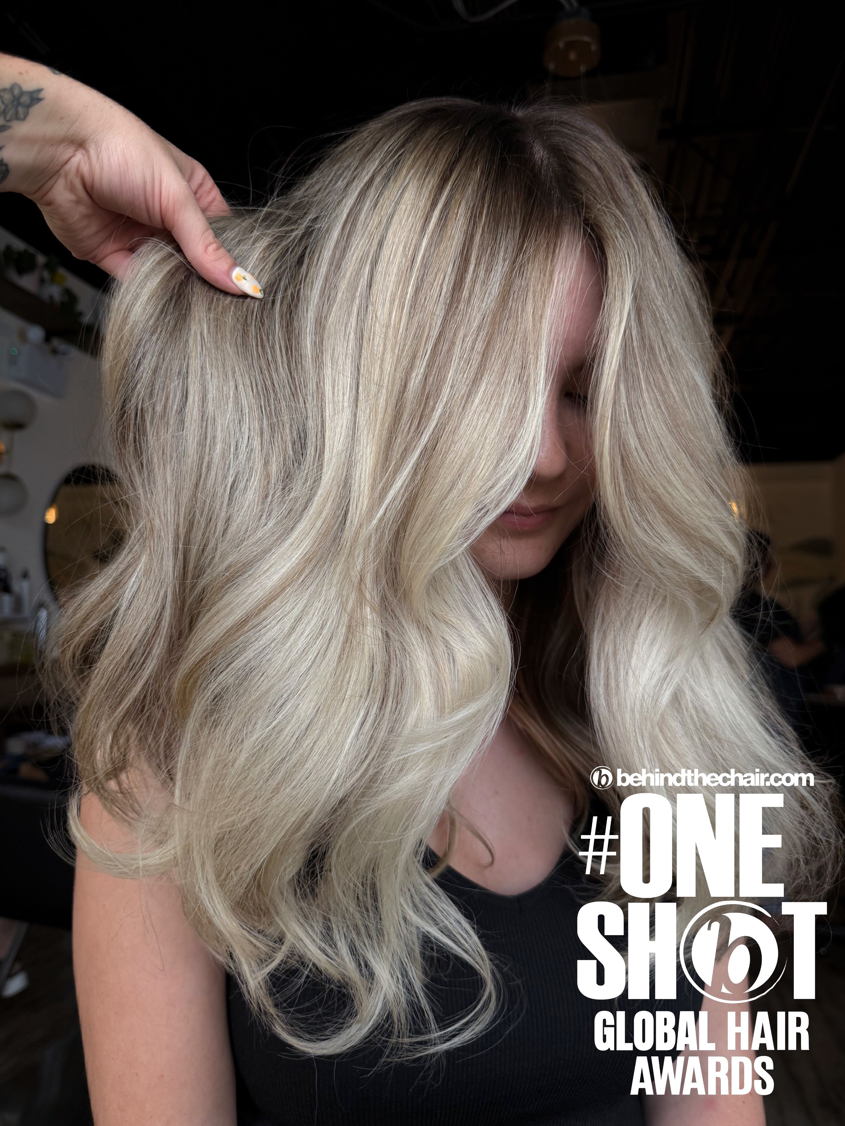 Megan Pike — Platinum ONESHOT Hair Awards entry