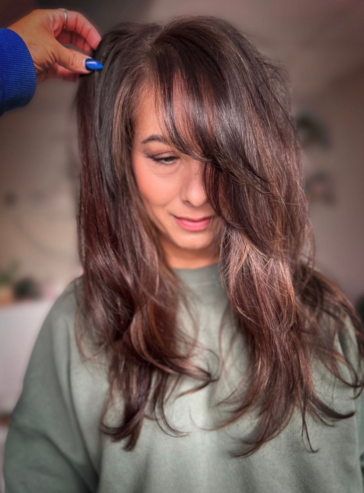 Erika Messer — Brunettes ONESHOT Hair Awards entry