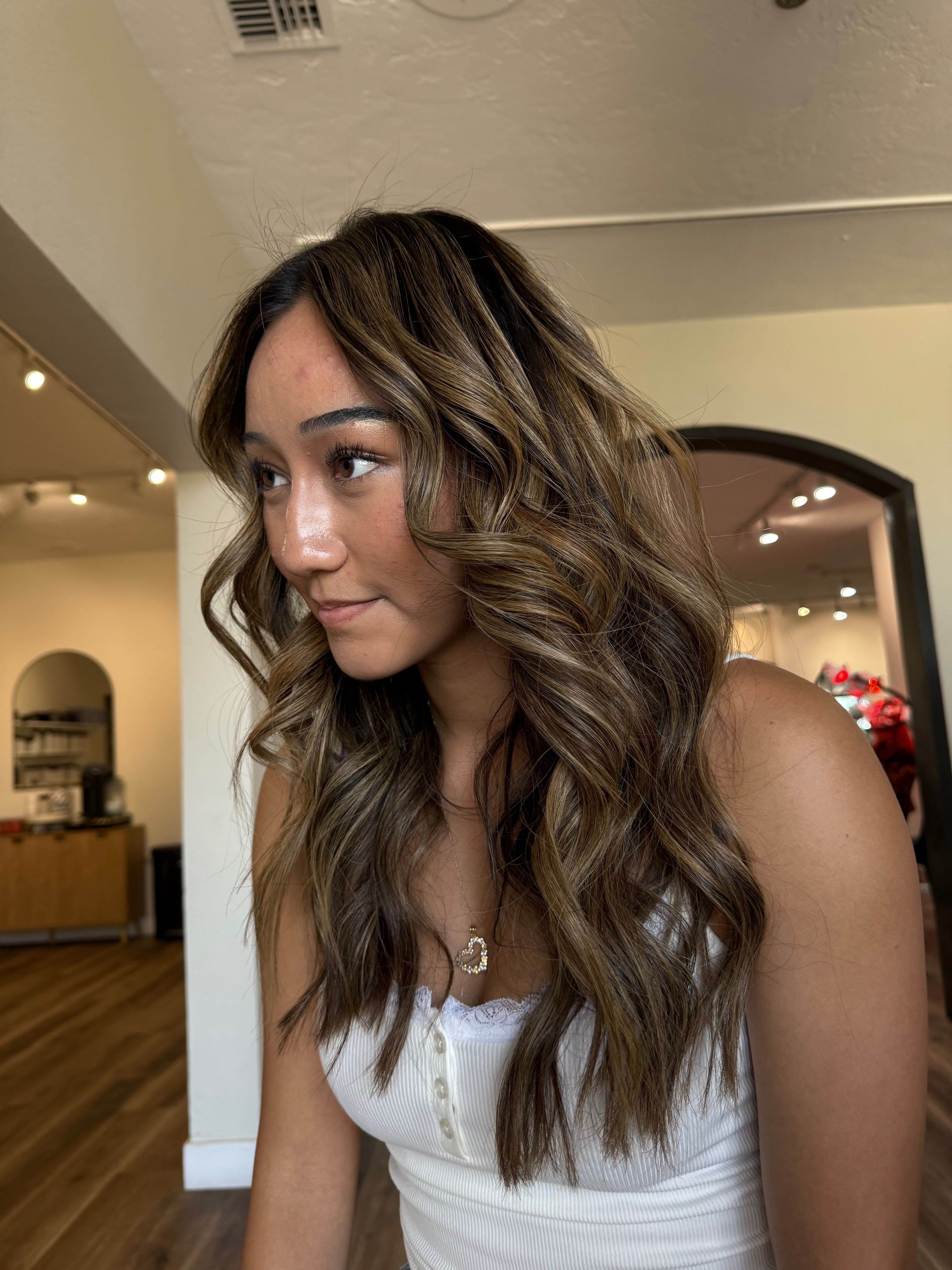 Nicole McQuery — Warm Balayage ONESHOT Hair Awards entry