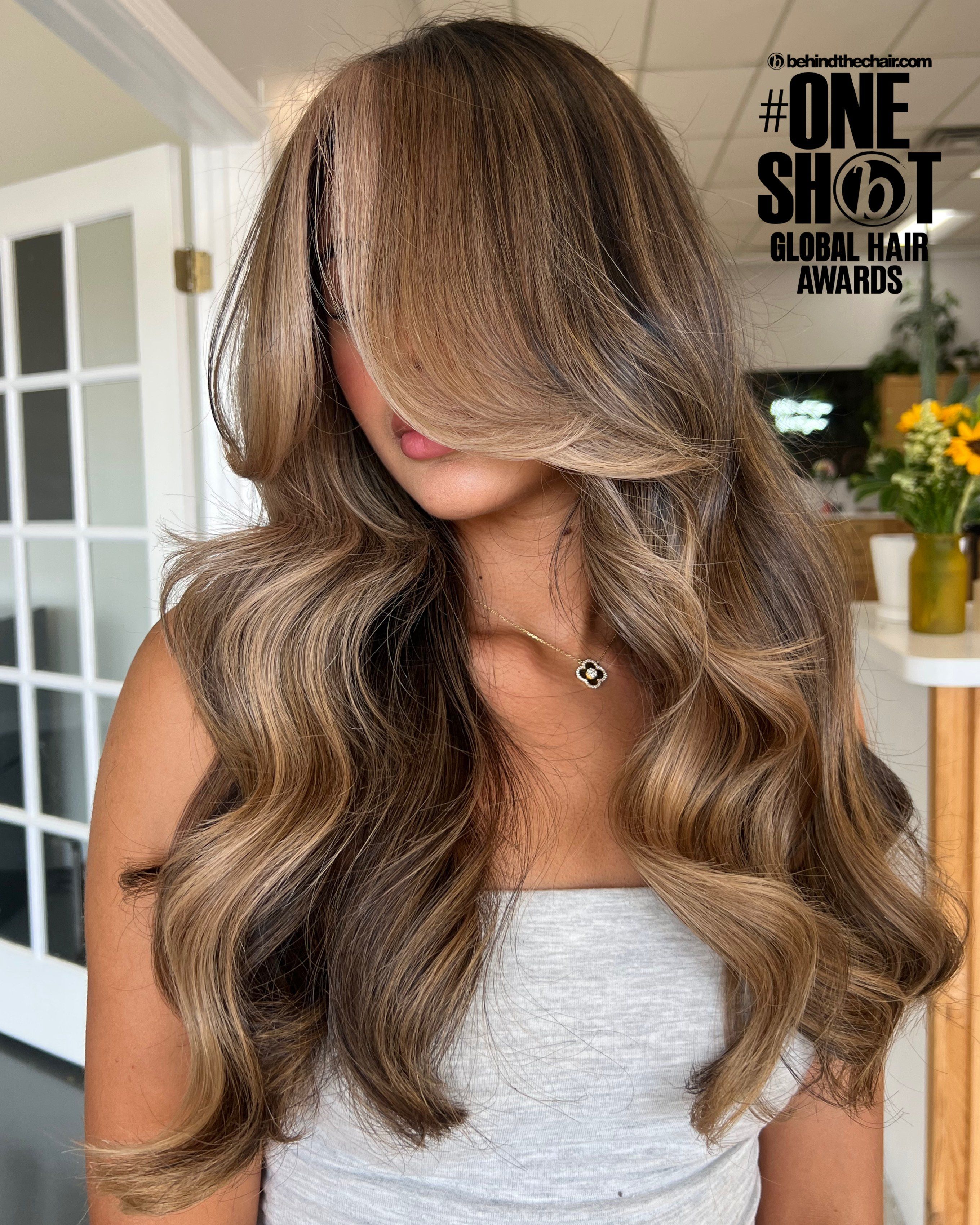 Dulce Solis — Warm Balayage ONESHOT Hair Awards entry