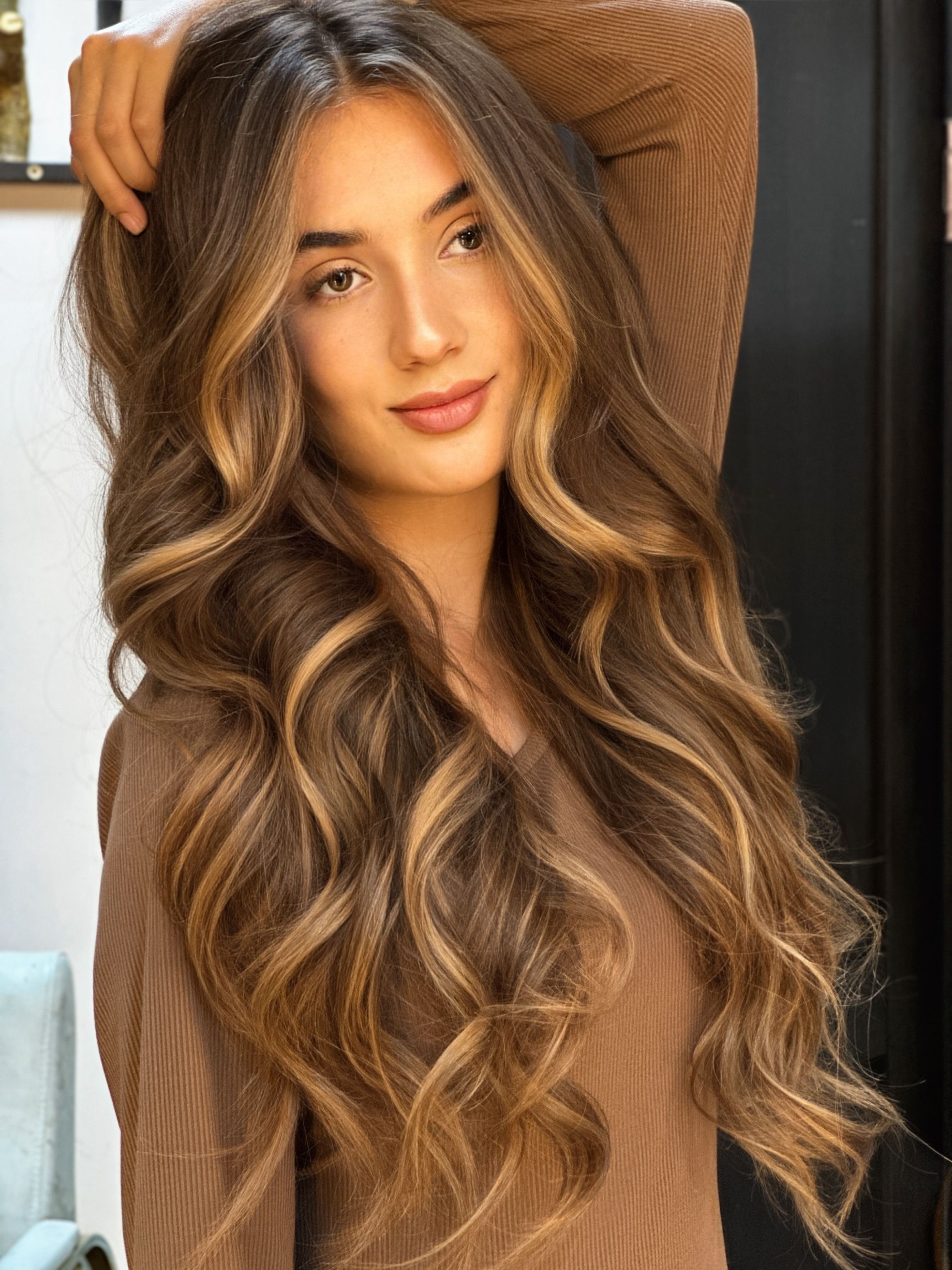Firdavsdzhon Dadokhodzhaev — Warm Balayage ONESHOT Hair Awards entry