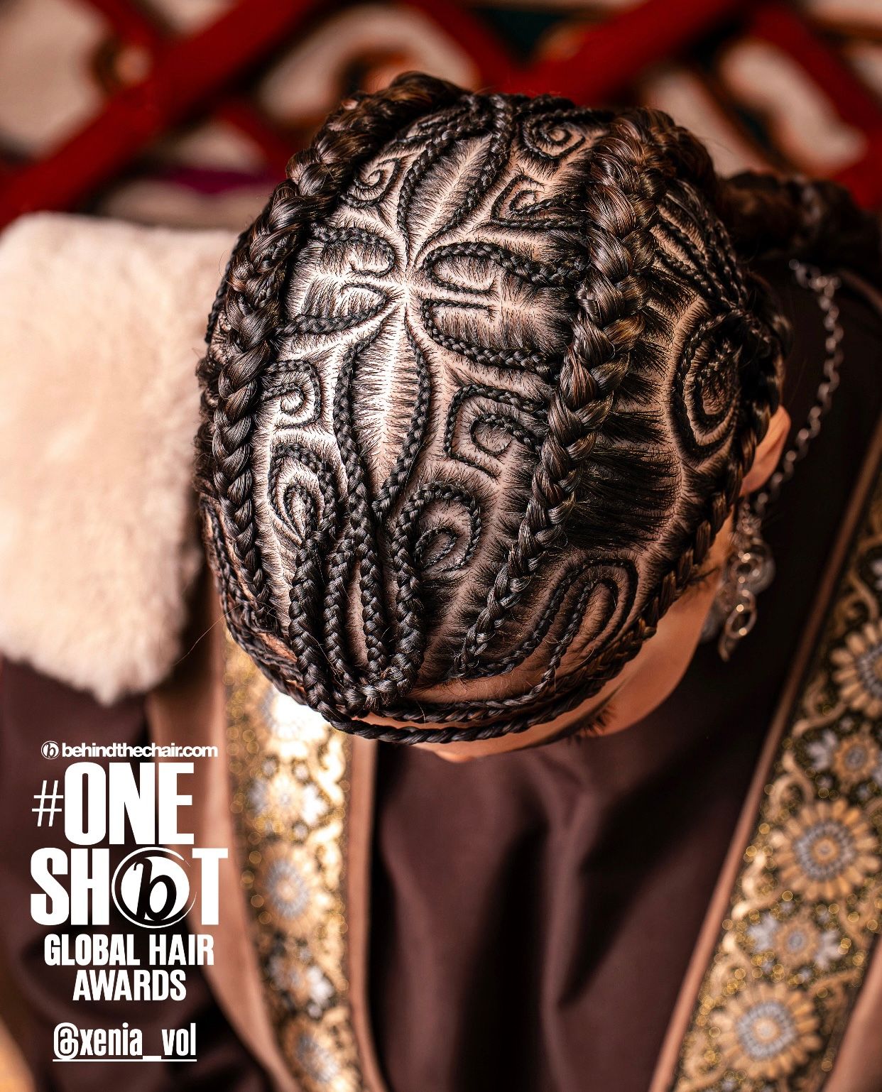 Xeniya Volodina — Intricate Braids & Twists ONESHOT Hair Awards entry