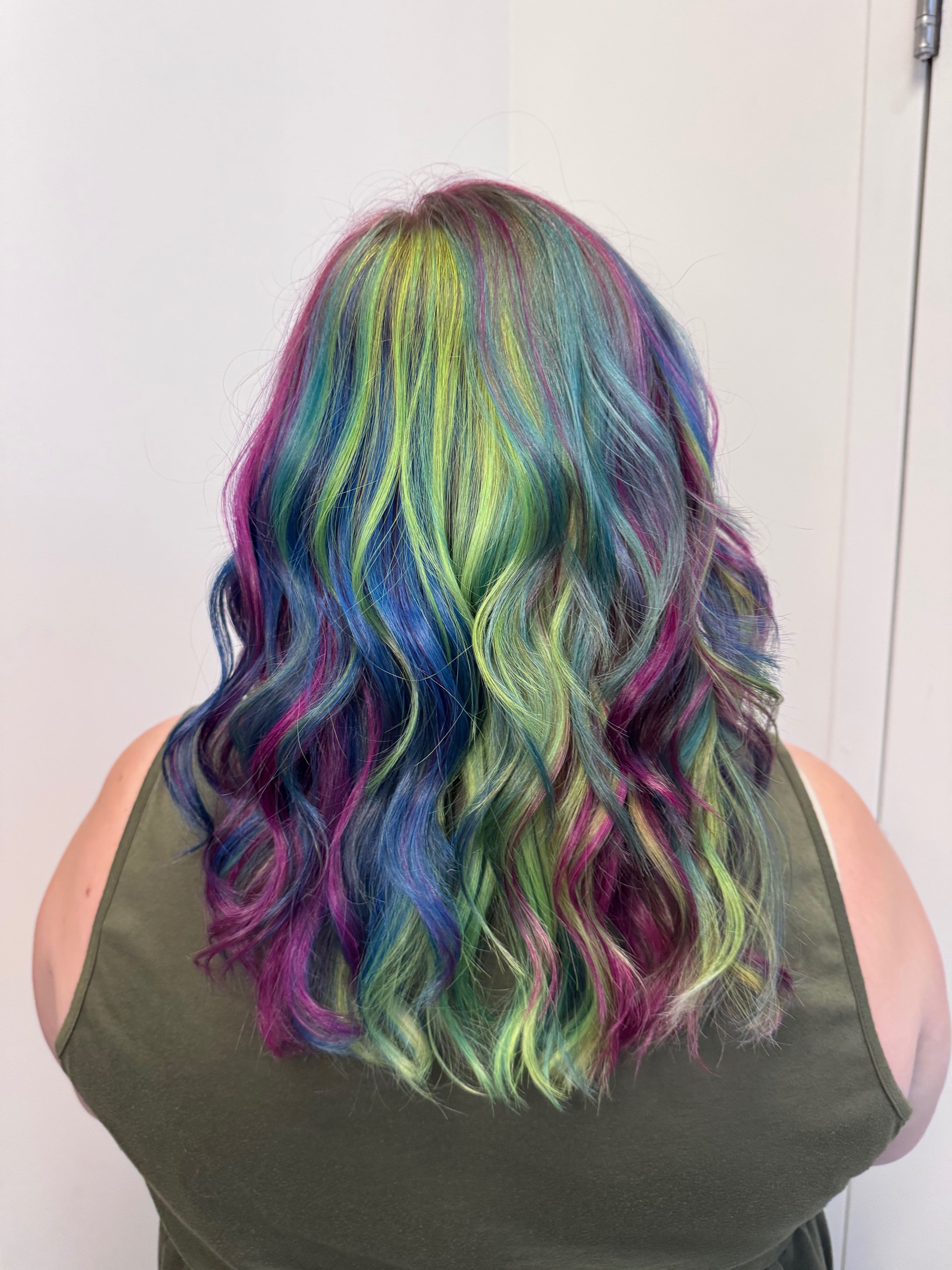 Sarah McIntyre — Color Blocking ONESHOT Hair Awards entry