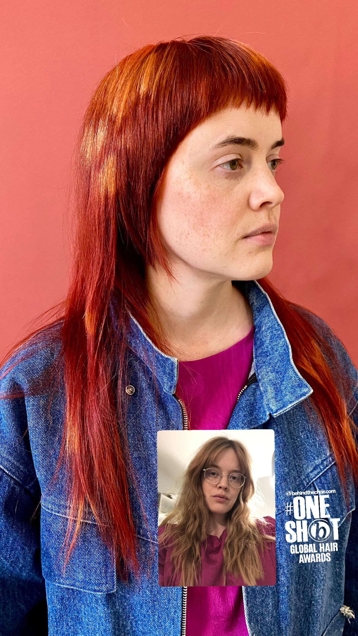 Riika Isoviita — Color Transformation ONESHOT Hair Awards entry