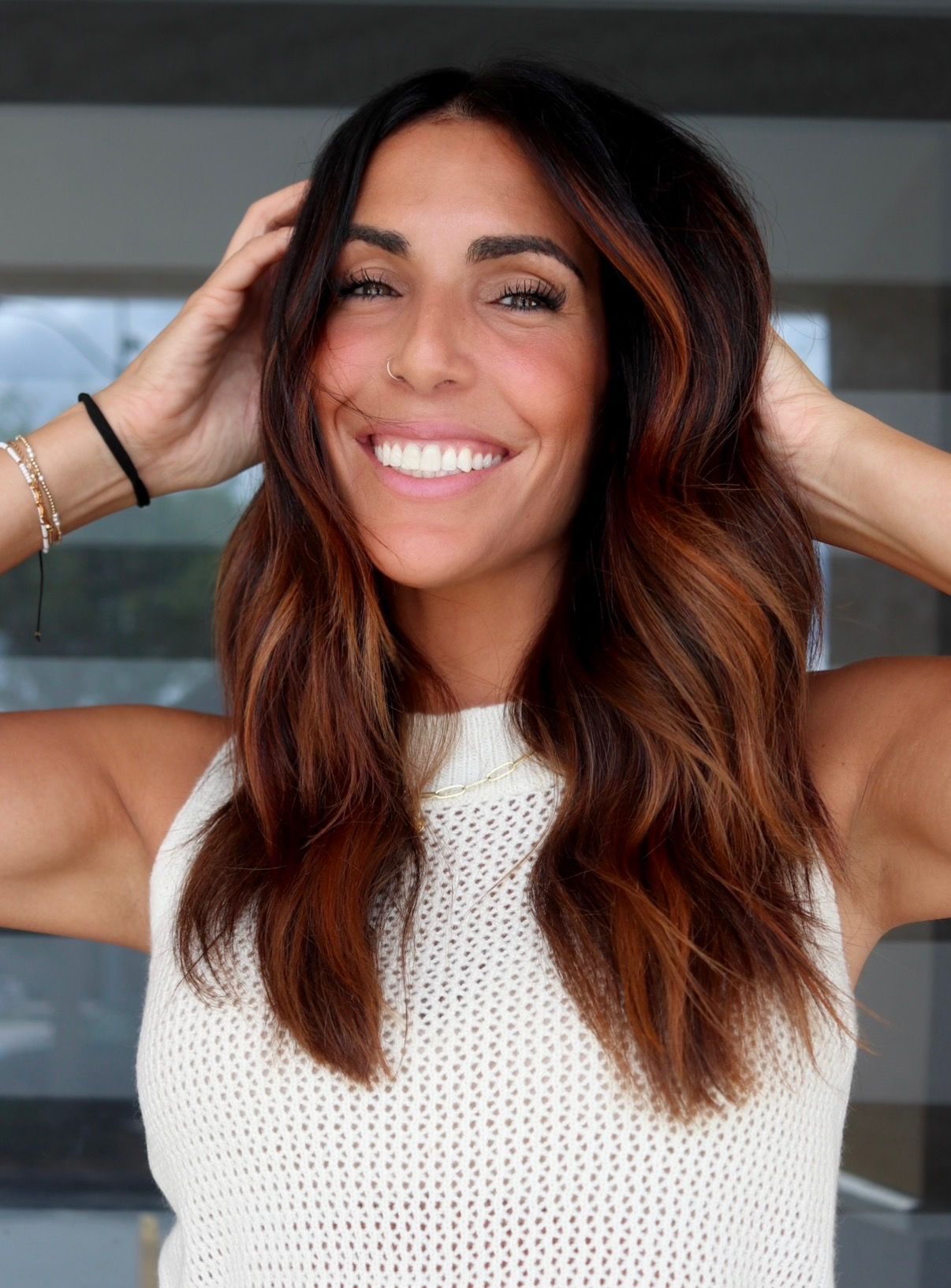 Dawn Himes — Reds ONESHOT Hair Awards entry