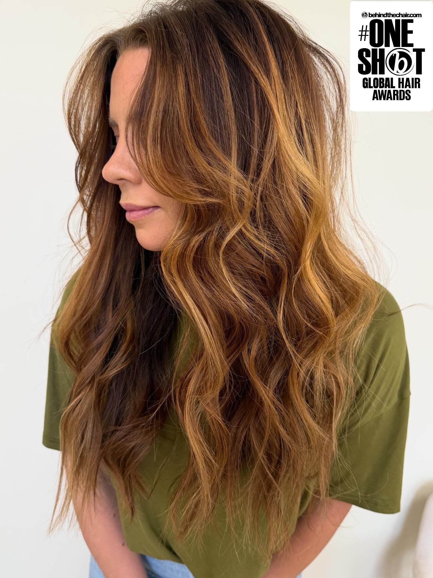 Carmen Hodges — Warm Balayage ONESHOT Hair Awards entry