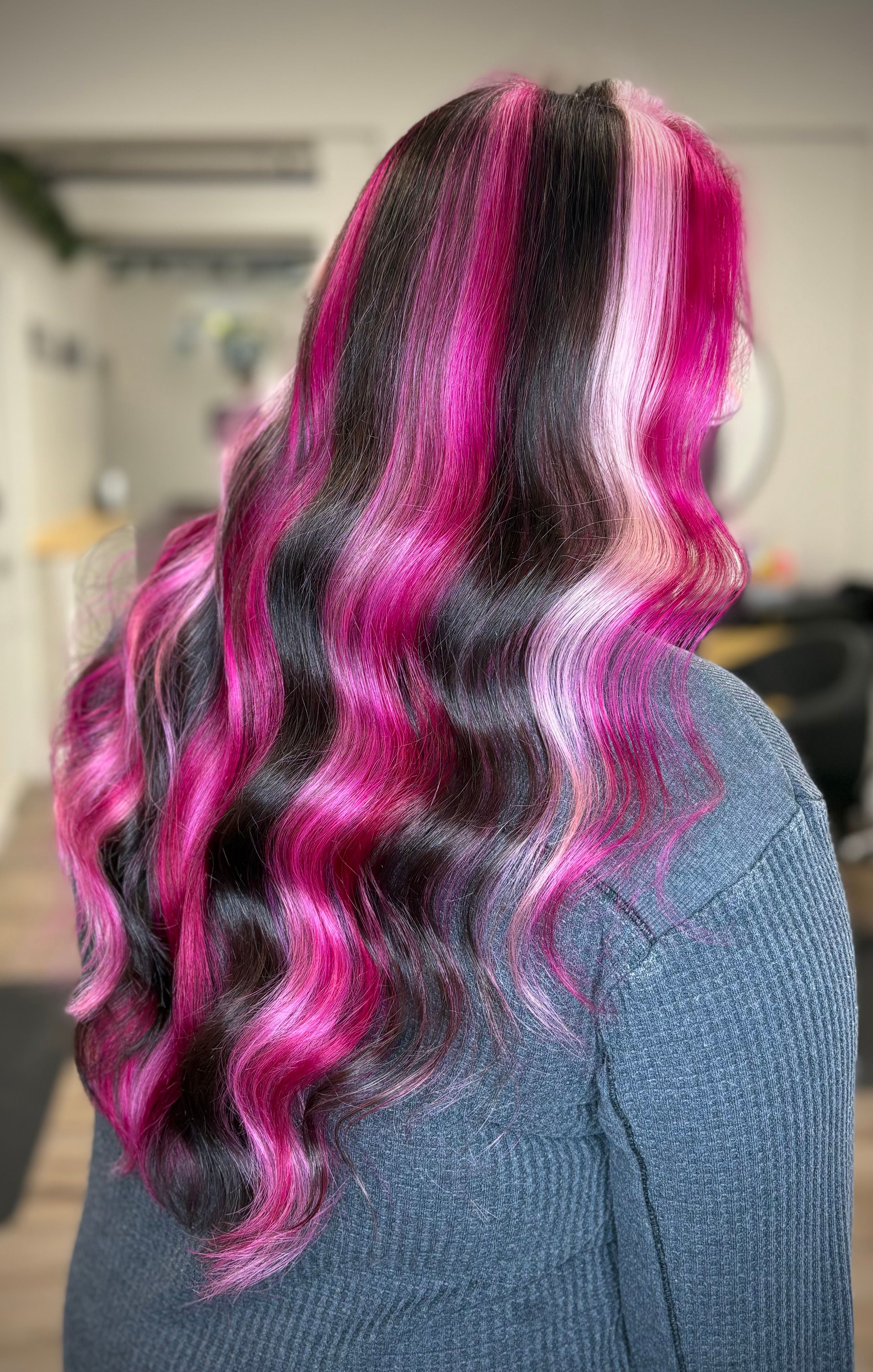 Carrie King — Color Blocking ONESHOT Hair Awards entry