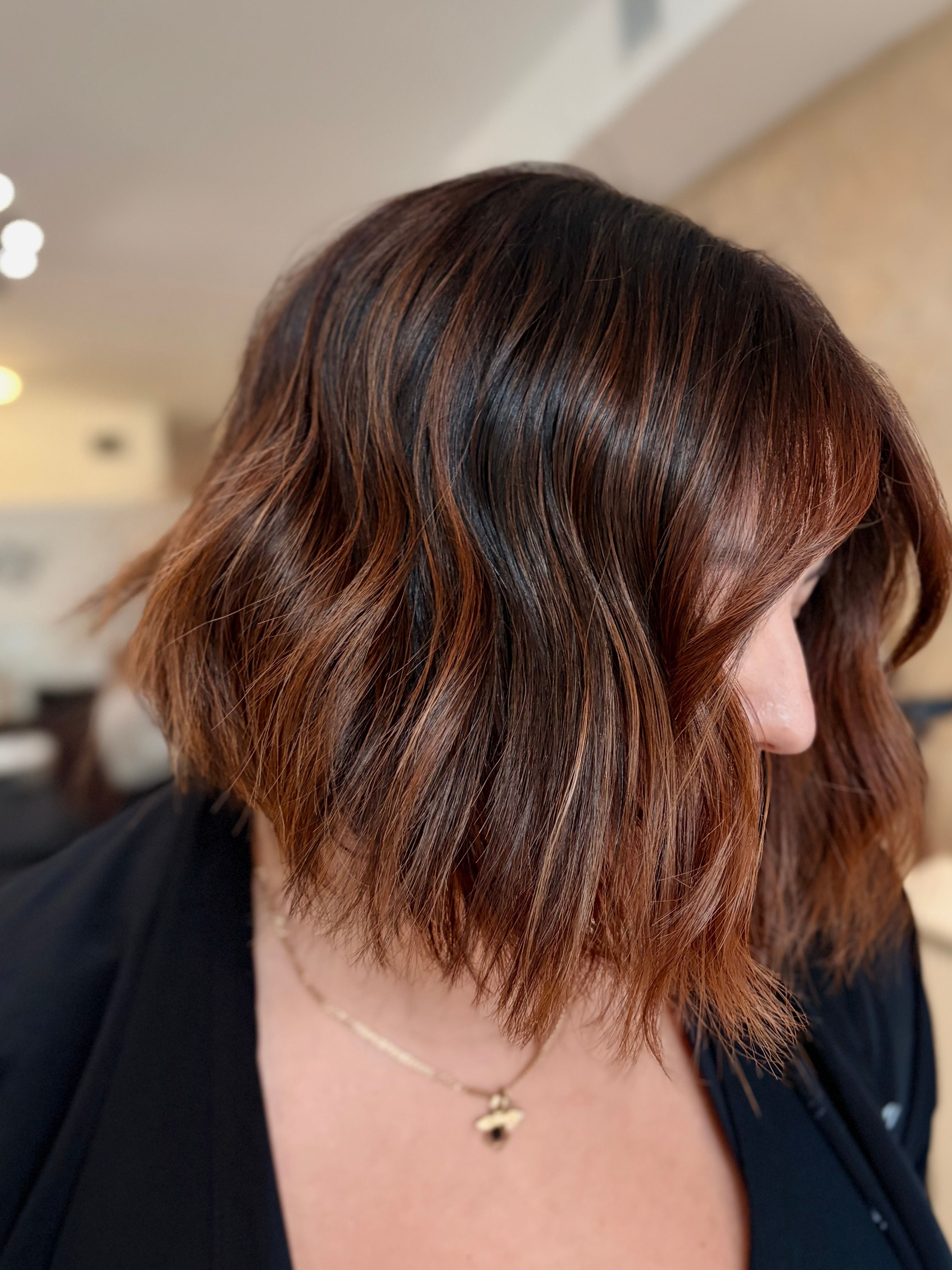 Haroula Perrikos — Warm Balayage ONESHOT Hair Awards entry