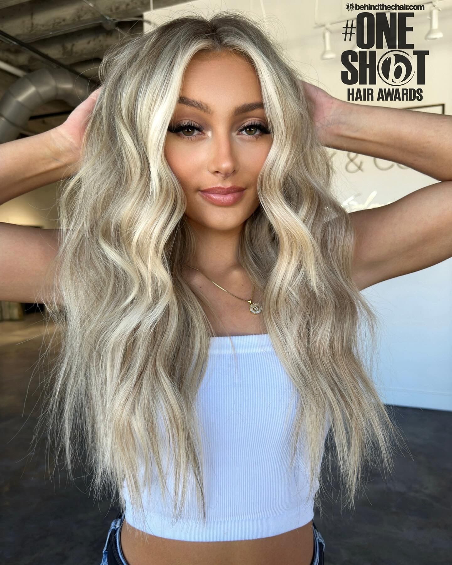 Kinsey Johnson — Blondes ONESHOT Hair Awards entry