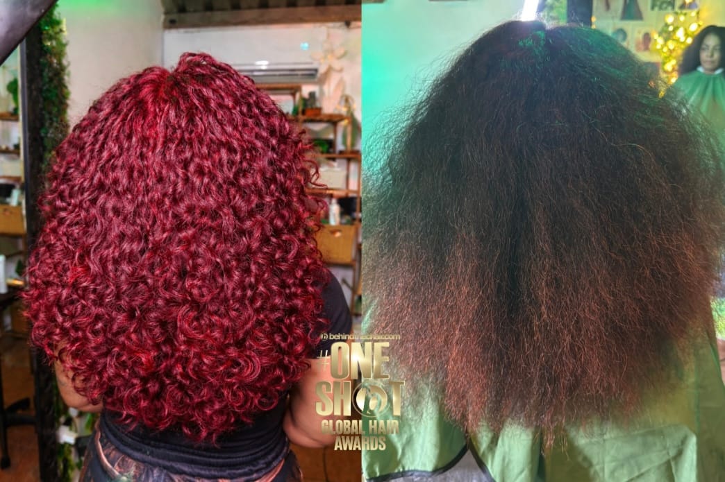 Luislyan Lorenzana — Reds ONESHOT Hair Awards entry