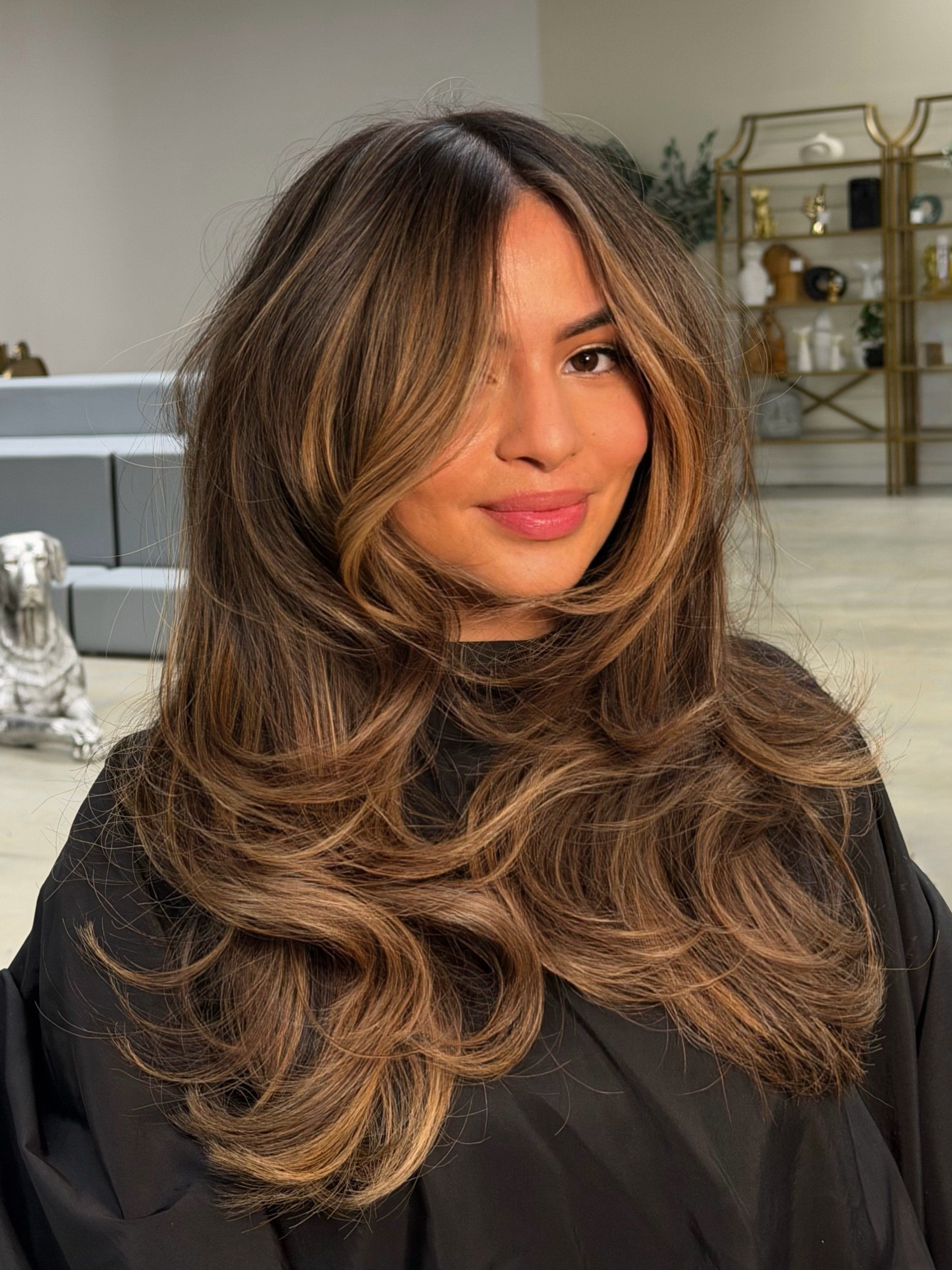 Jasmine Mendez — Warm Balayage ONESHOT Hair Awards entry