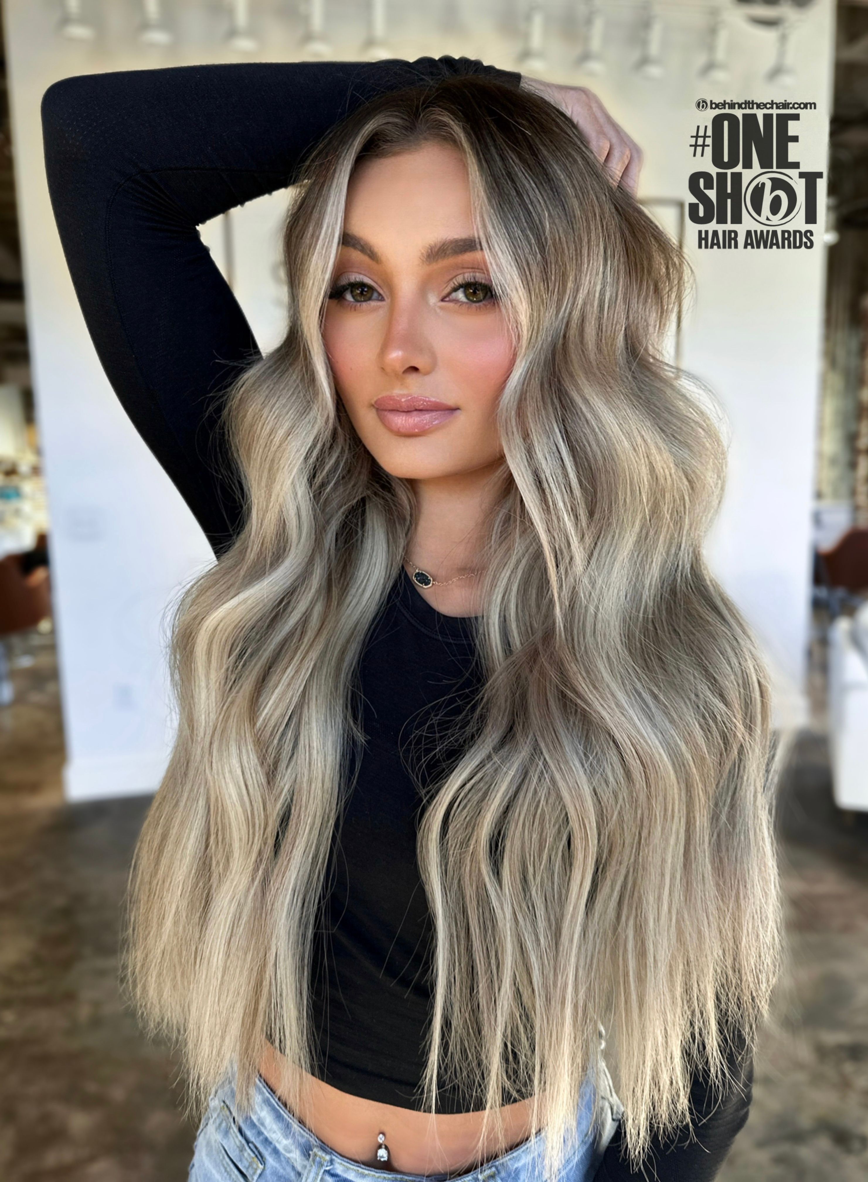 Kinsey Johnson — Cool Balayage ONESHOT Hair Awards entry